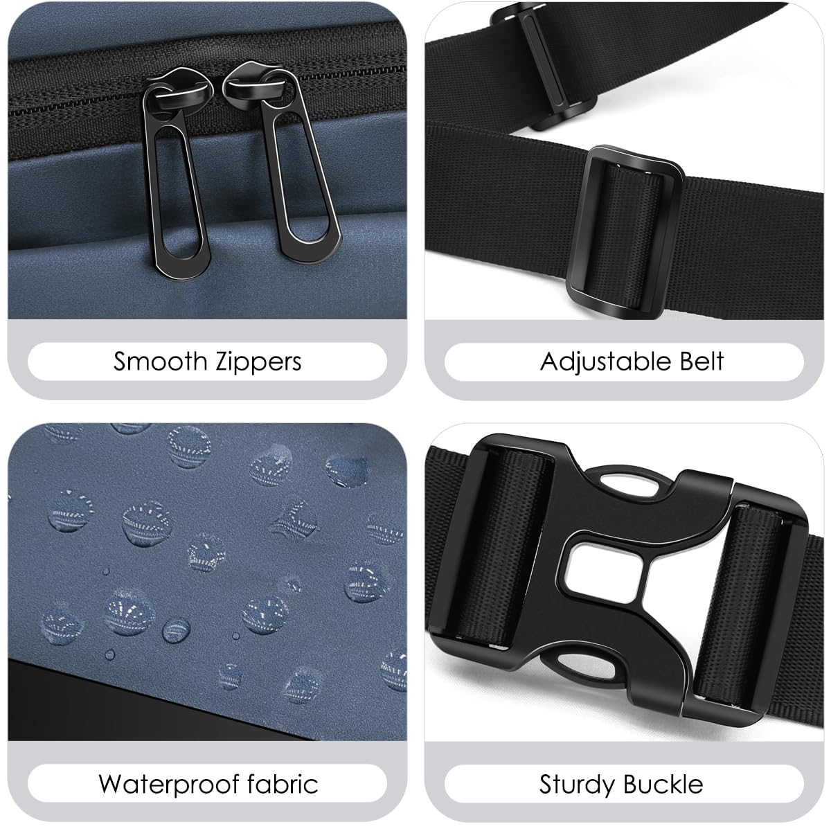 REETEE Waterproof Waist Bag – Multifunctional Sling Bag for Men & Women