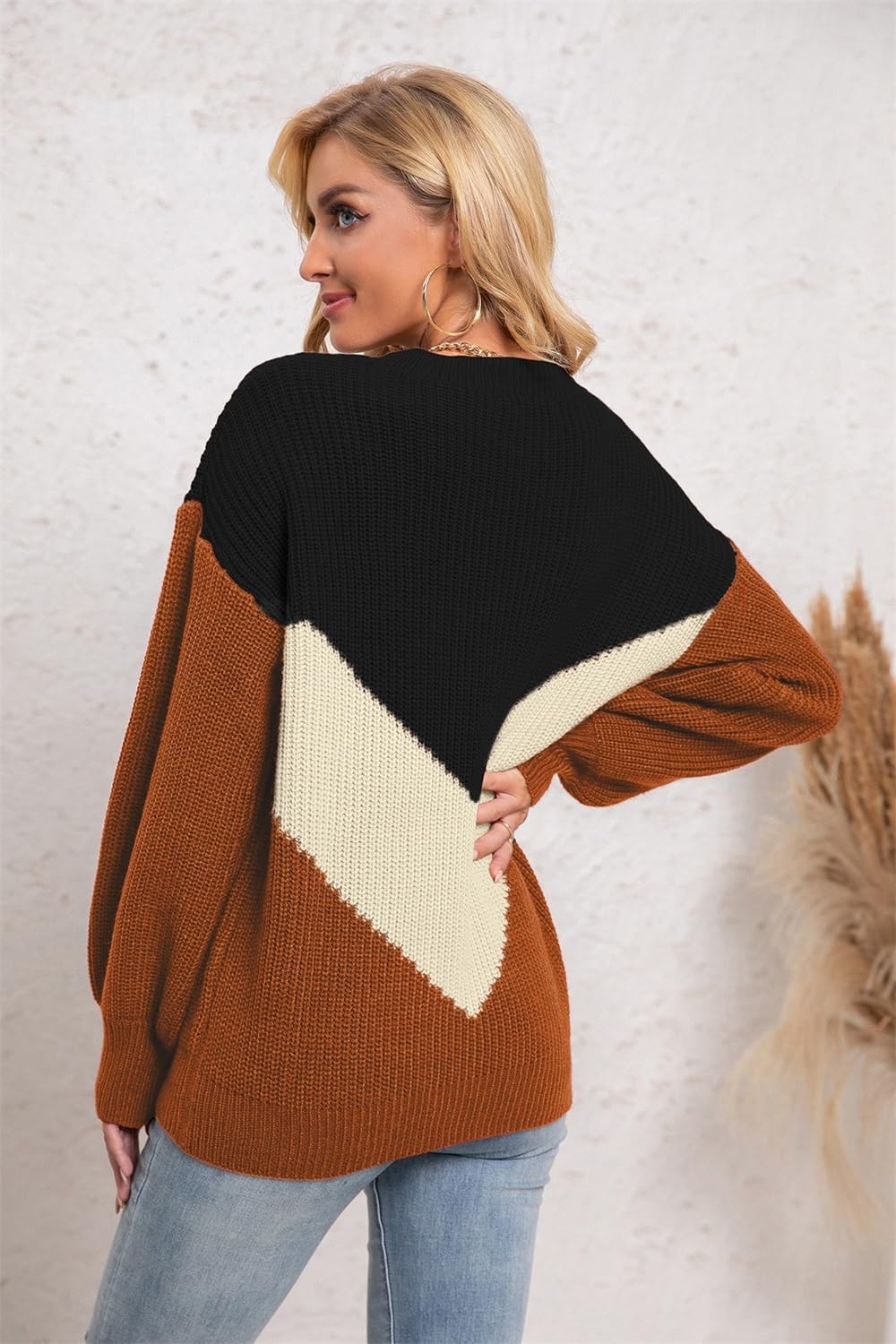 Women’s Colorblock Knit Sweater