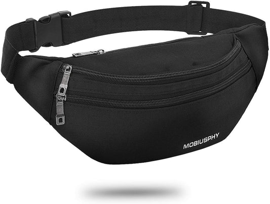 Unisex Waist Bag – Waterproof Running Belt Fanny Pack for Men & Women