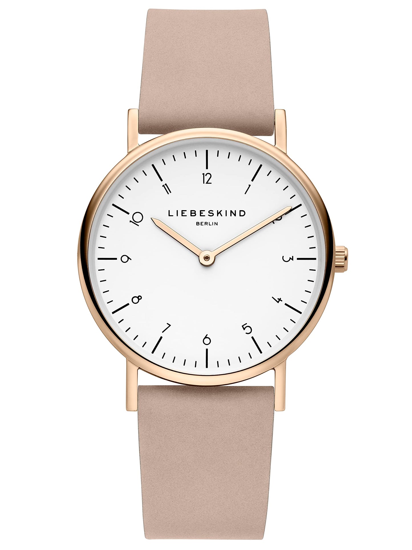 Liebeskind Damen Analog Quarz Armbanduhr mit Lederarmband