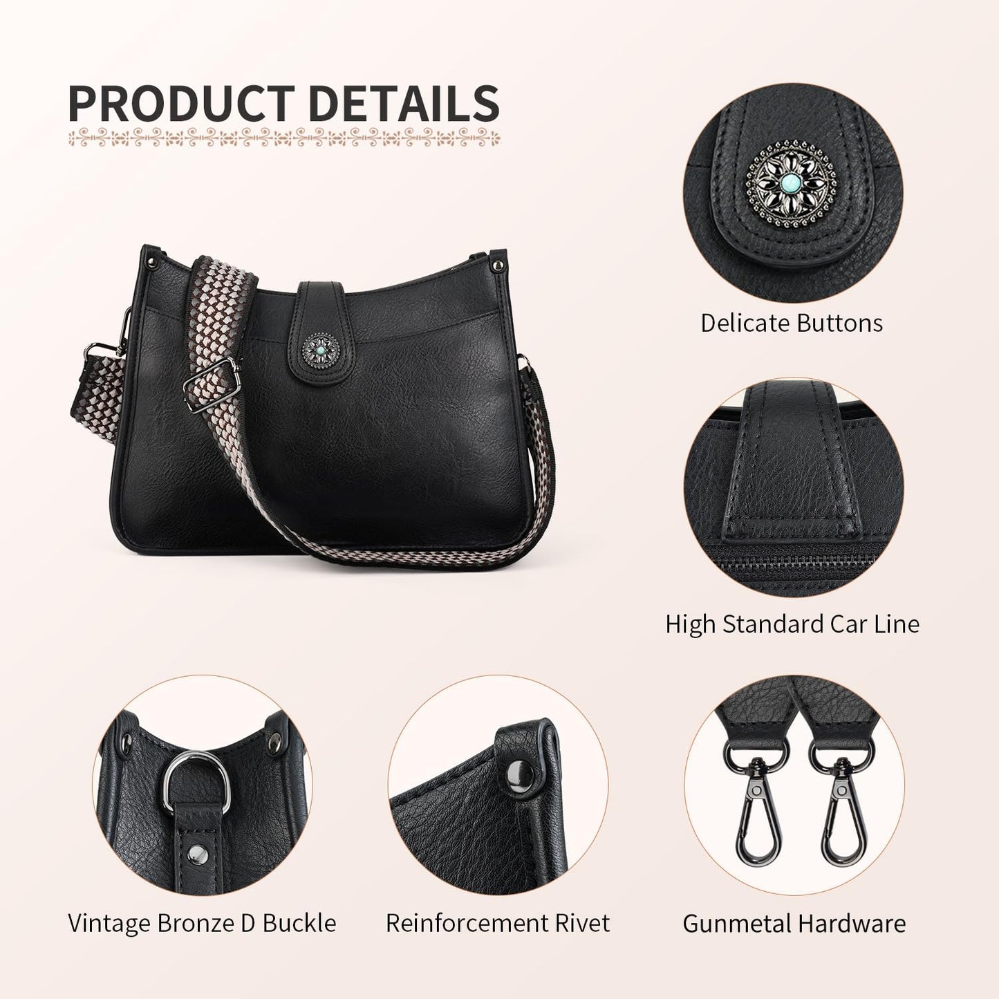 APHISON Crossbody Bag for Women