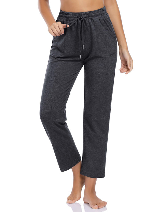 KOJOOIN Women’s Loose Fit Cotton Jogging Pants