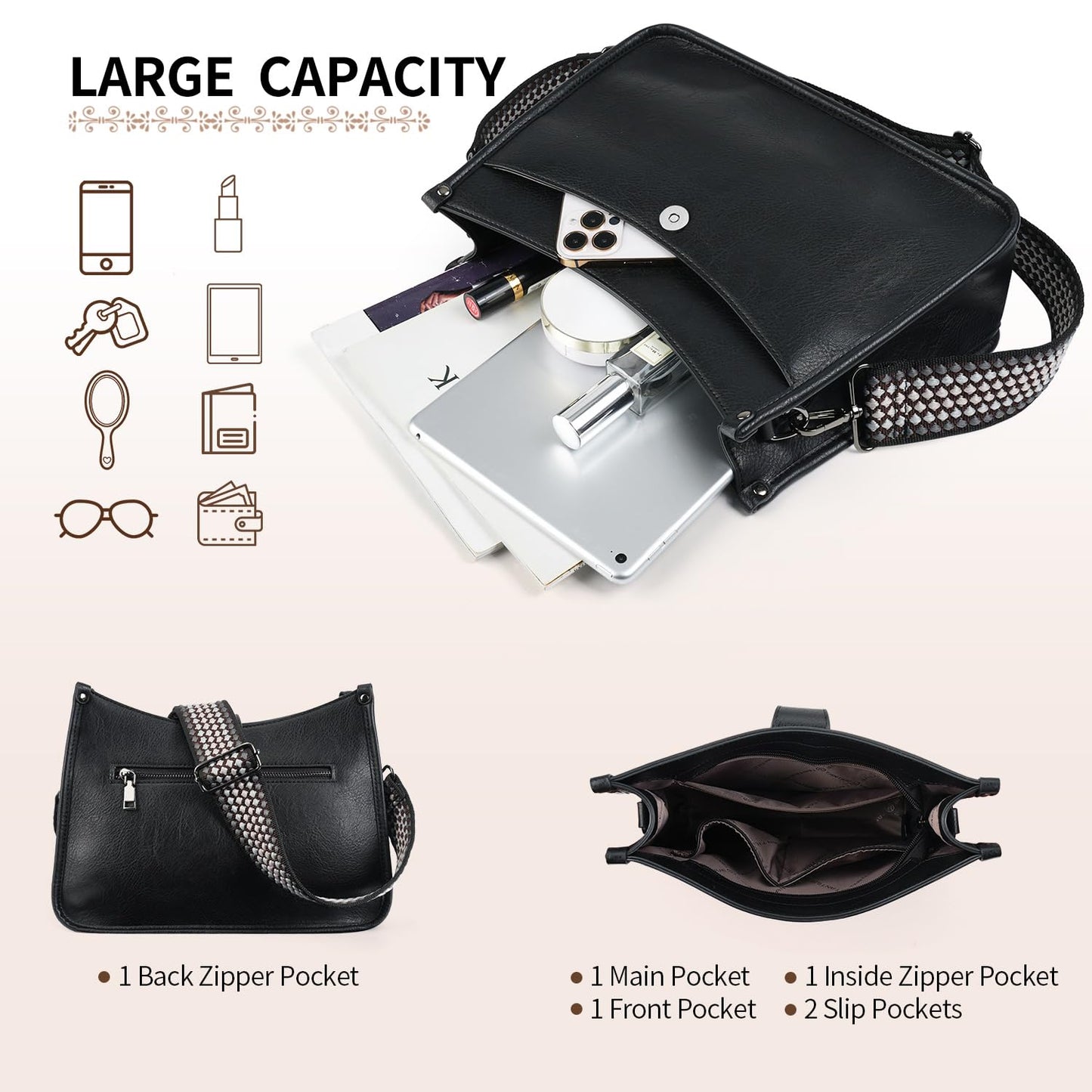 APHISON Crossbody Bag for Women