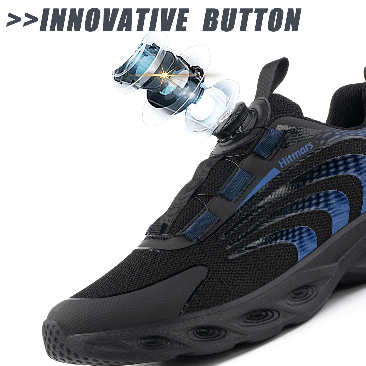 Hitmars Men’s Sneakers – Lightweight Running & Sports Shoes