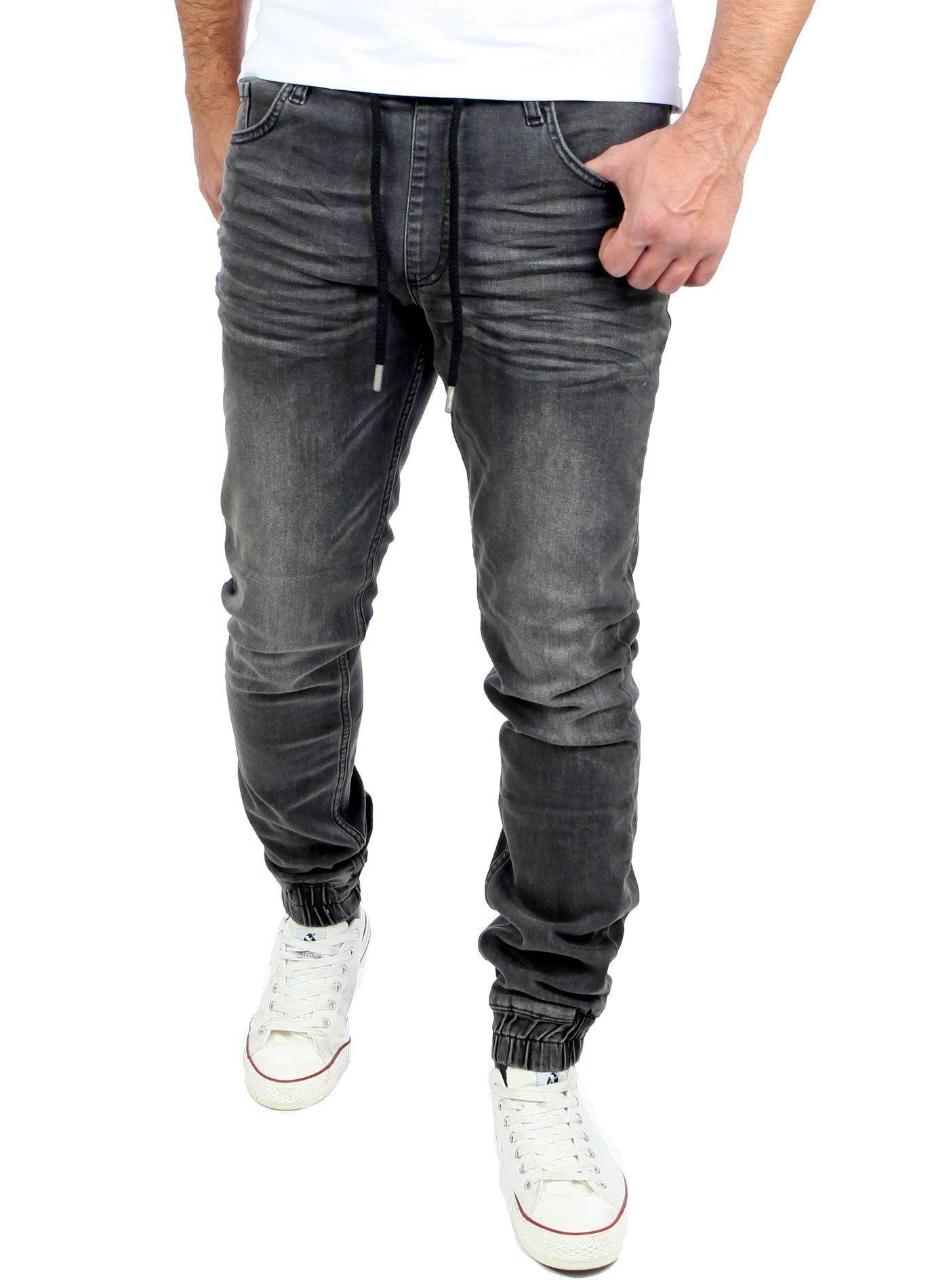 Reslad Men’s Slim Fit Jogger Jeans