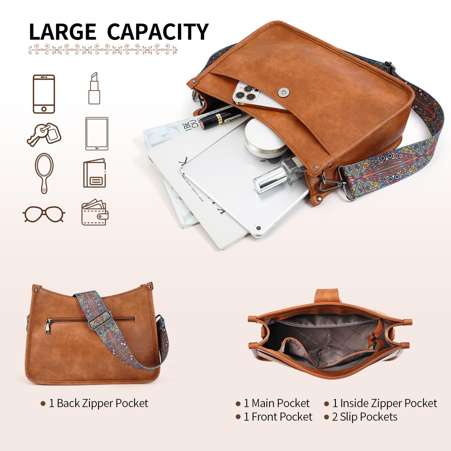 APHISON Crossbody Bag for Women