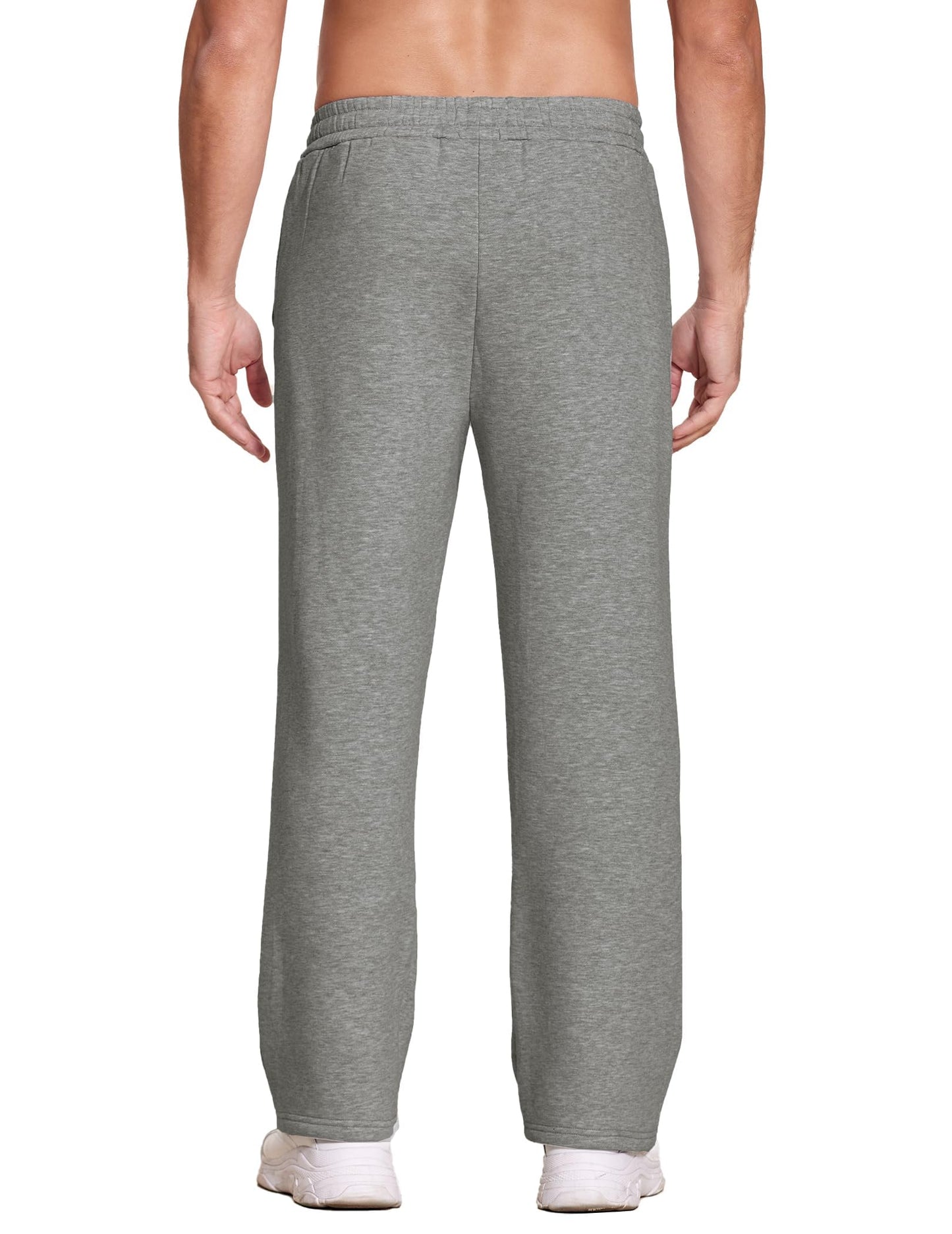 PINSPARK Men’s Winter Joggers – Fleece-Lined Sweatpants