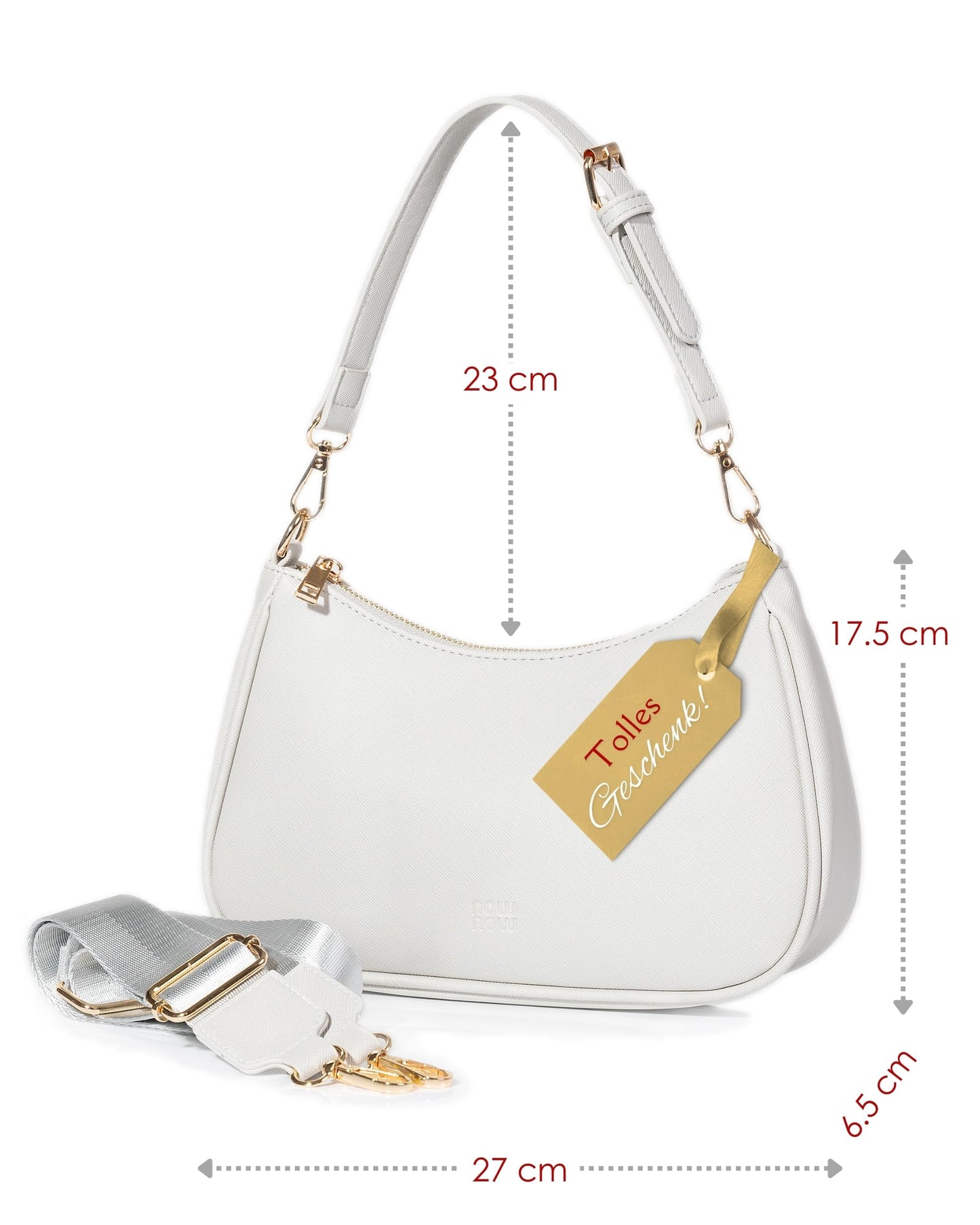 Y2K Half Moon Crossbody Bag for Women