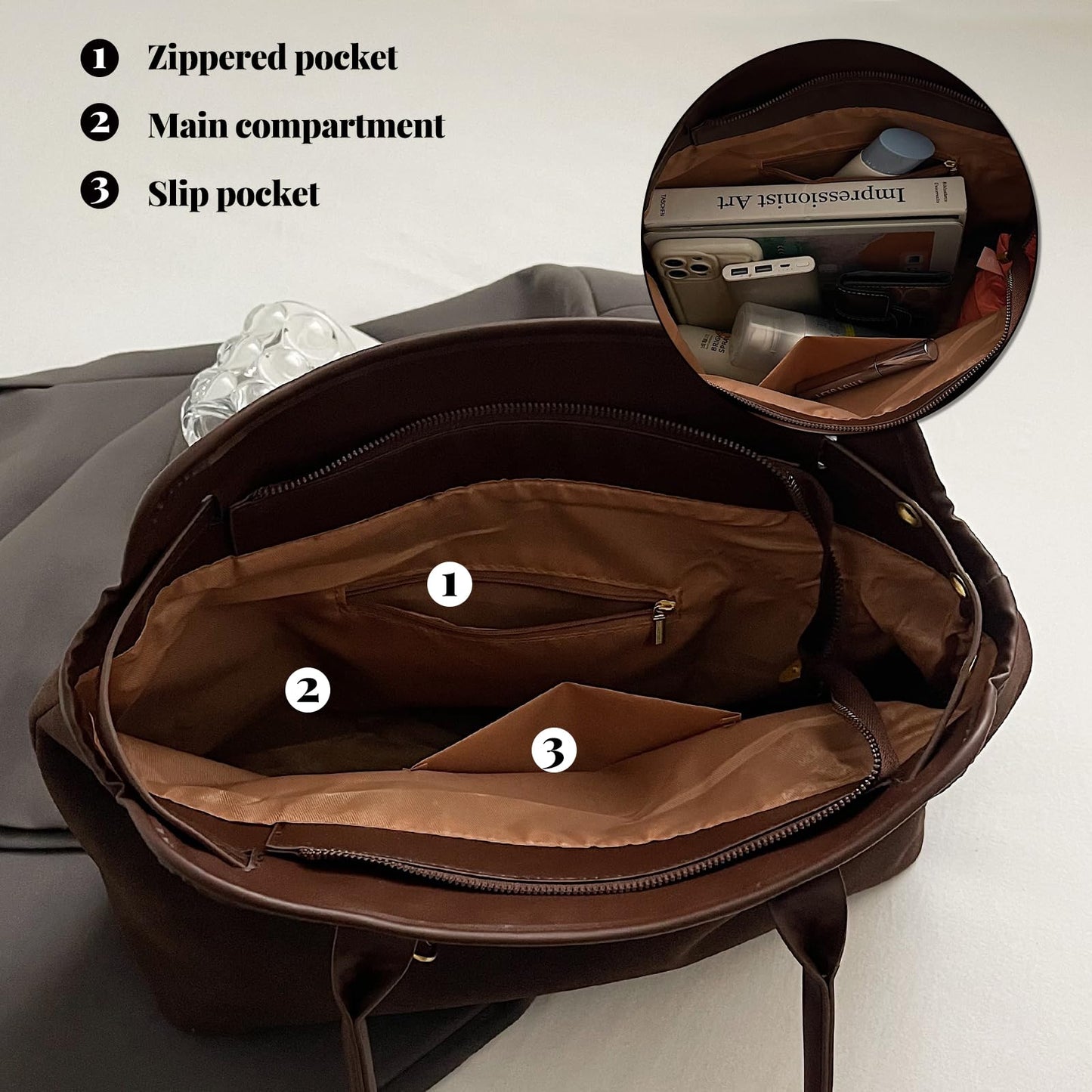 Unisoul Suede Handbag for Women