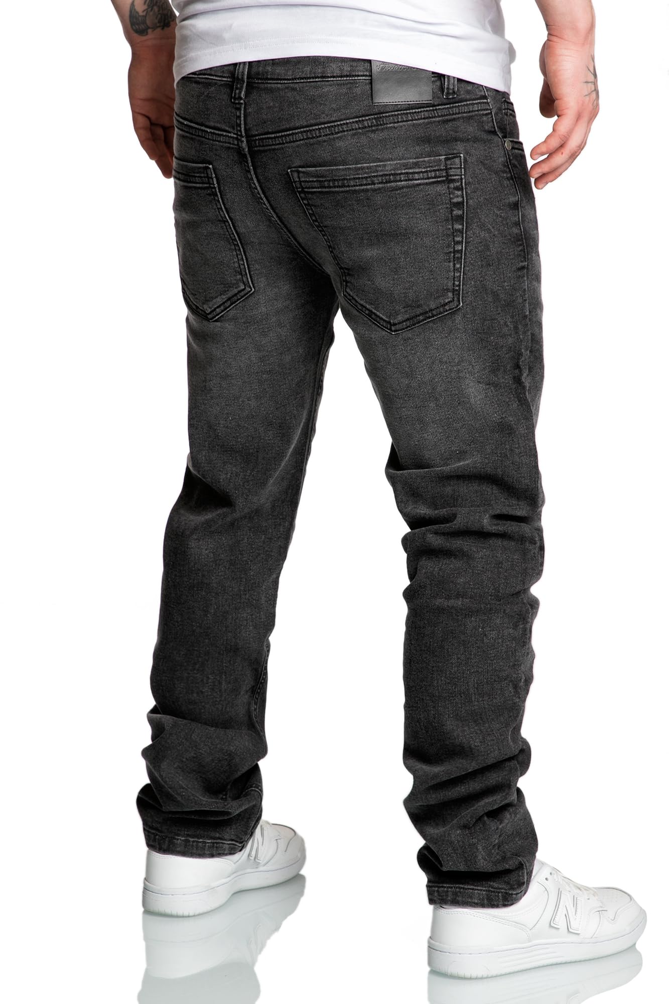 Amaci&Sons Men’s Stretch Denim Jogging Jeans