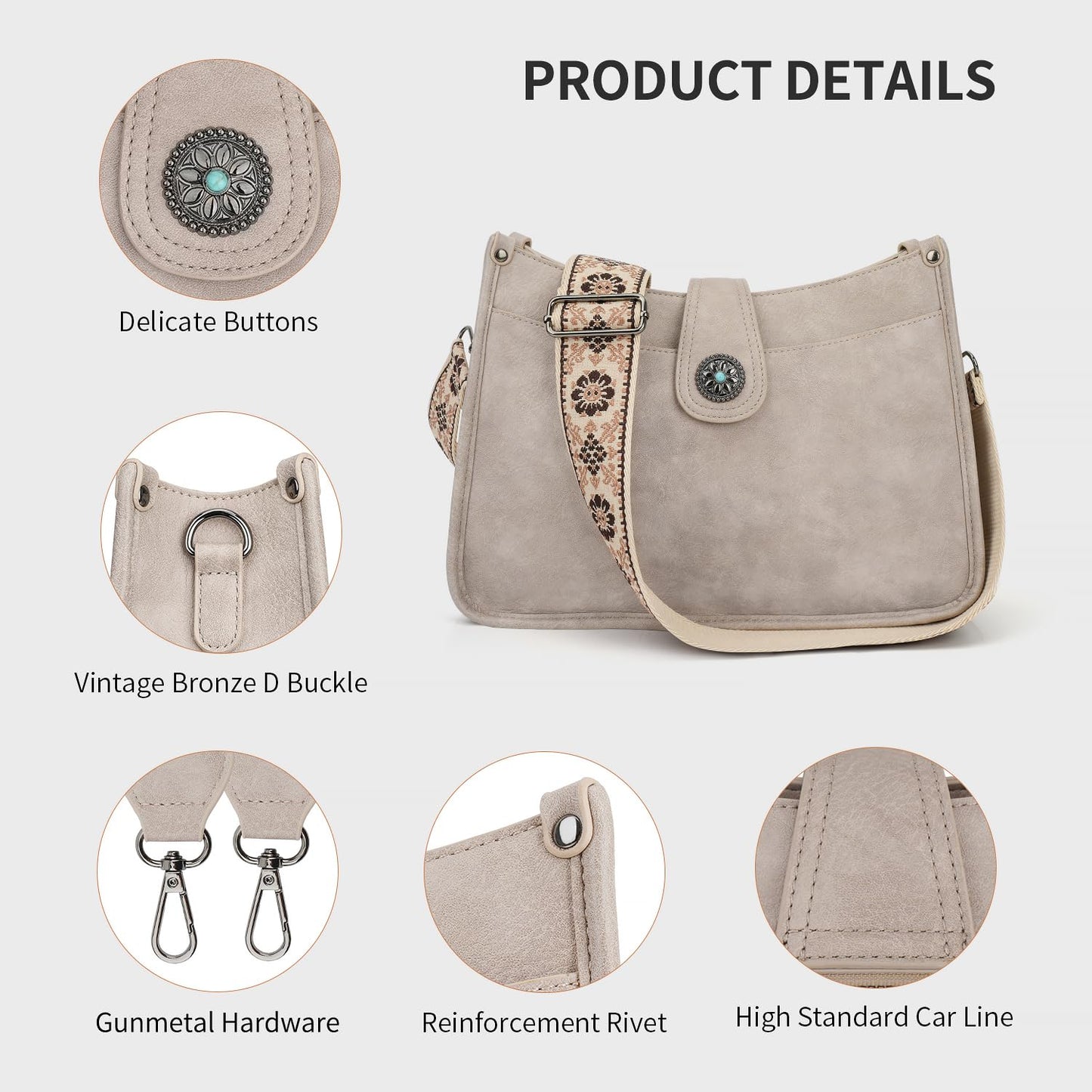 APHISON Crossbody Bag for Women