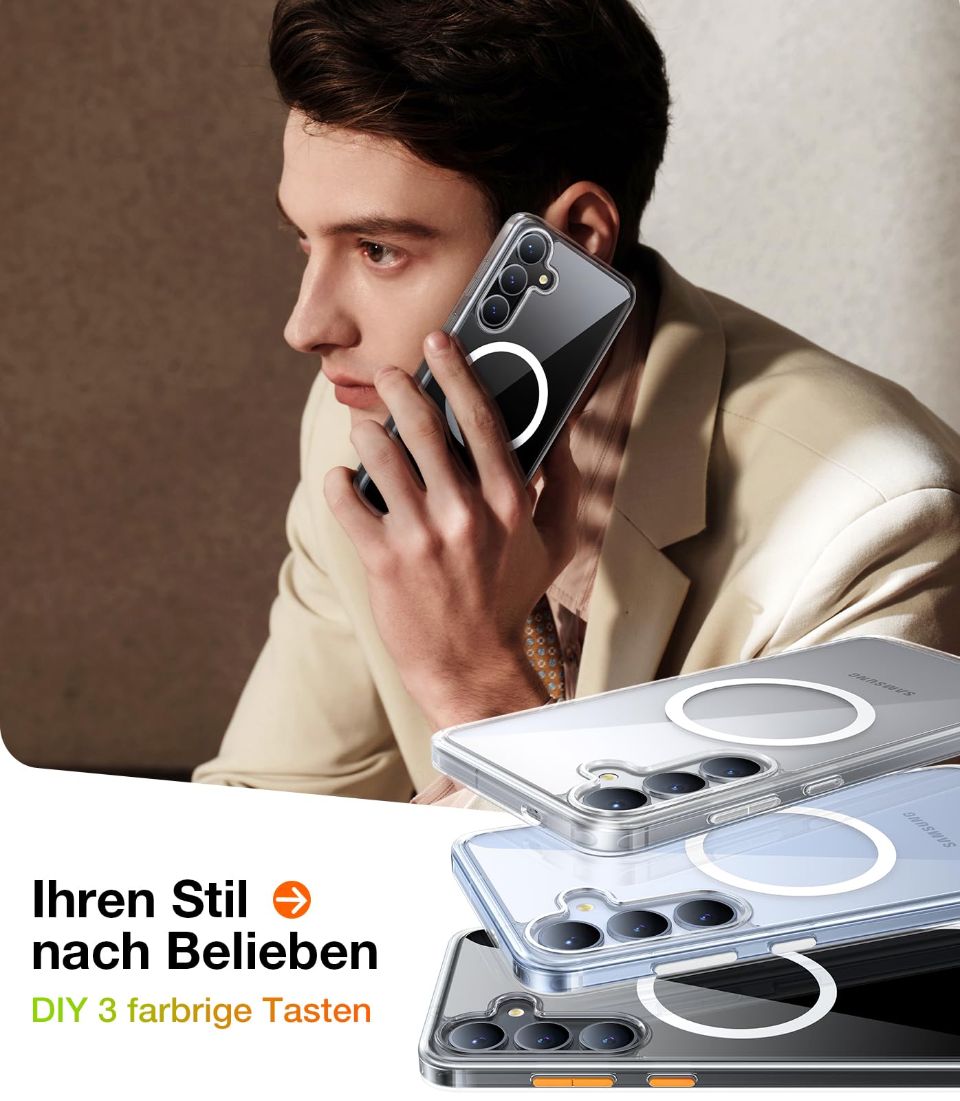 TORRAS For Samsung Galaxy S25 Ultra Case for MagSafe No.1 Protective Power and Magnetic Force S25 Ultra Case Military Level Shockproof Scratch-Resistant with Airbags Hard Case Protective Case Guardian 