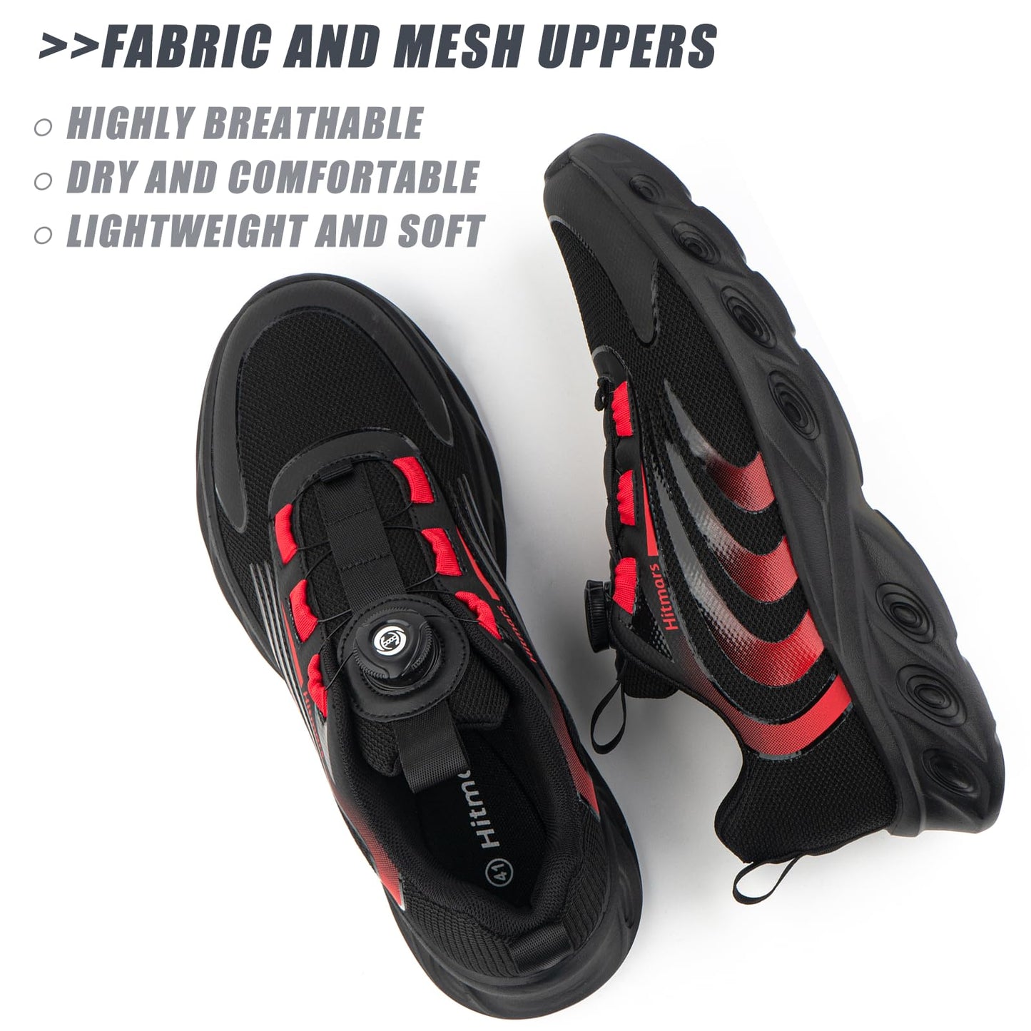 Hitmars Men’s Sneakers – Lightweight Running & Sports Shoes