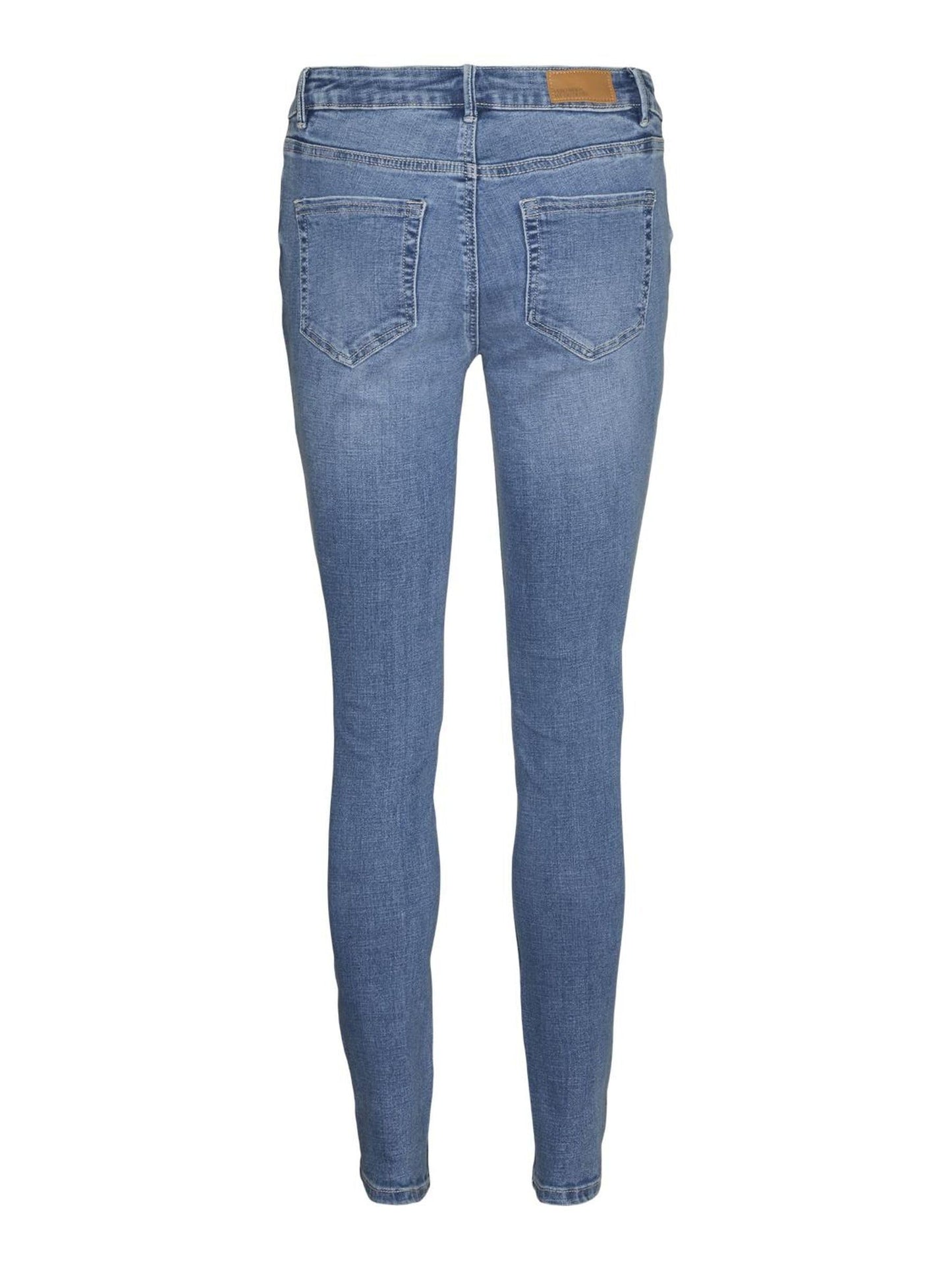 VERO MODA Women’s Mid-Rise Skinny Fit Jeans