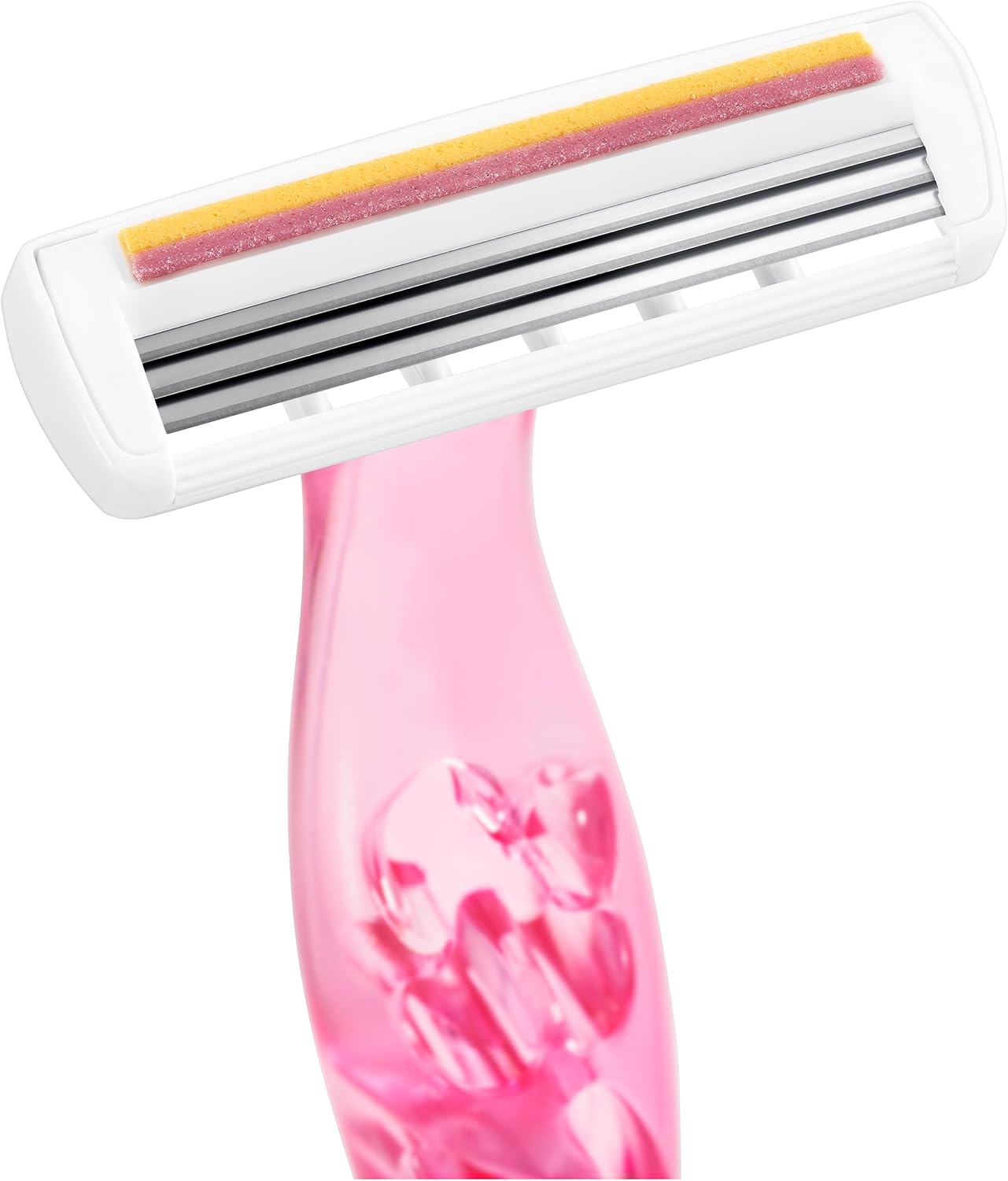 BIC Miss Soleil Rasierer Damen, 8 Einwegrasierer mit je 3 Klingen, mit Vitamin E für eine sanfte Rasur