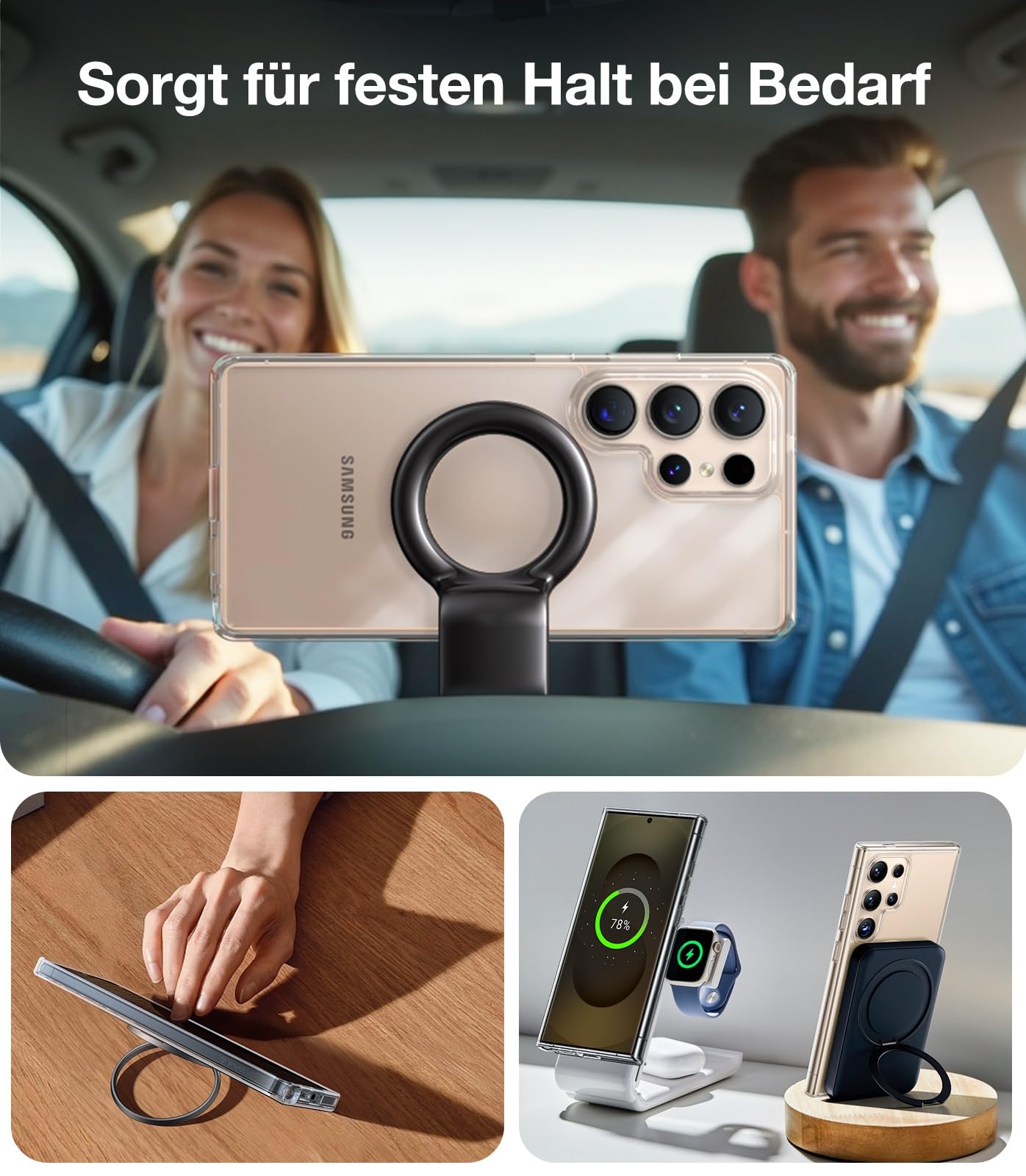 TORRAS For Samsung Galaxy S25 Ultra Case for MagSafe No.1 Protective Power and Magnetic Force S25 Ultra Case Military Level Shockproof Scratch-Resistant with Airbags Hard Case Protective Case Guardian 