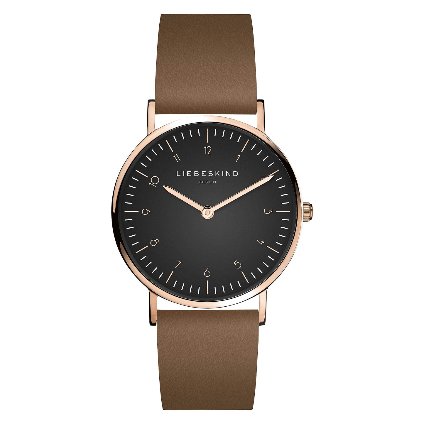Liebeskind Damen Analog Quarz Armbanduhr mit Lederarmband