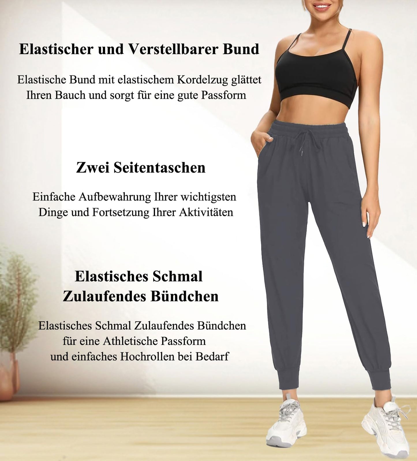 Women’s High-Waist Jogging Pants