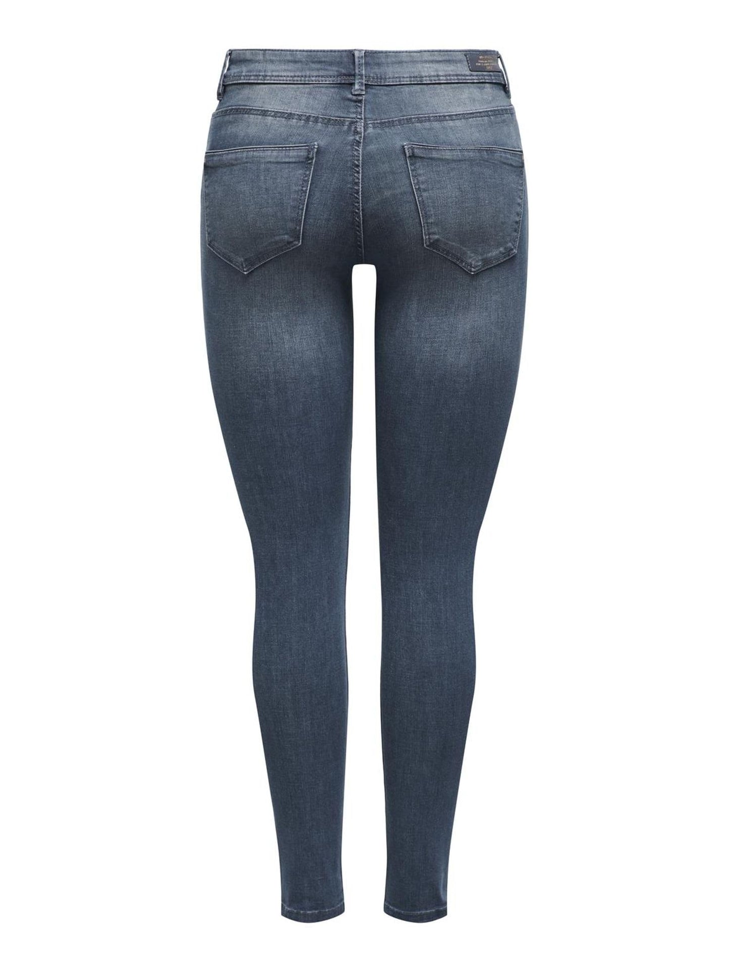 ONLY Women’s ONLWAUW Mid-Rise Skinny Fit Jeans