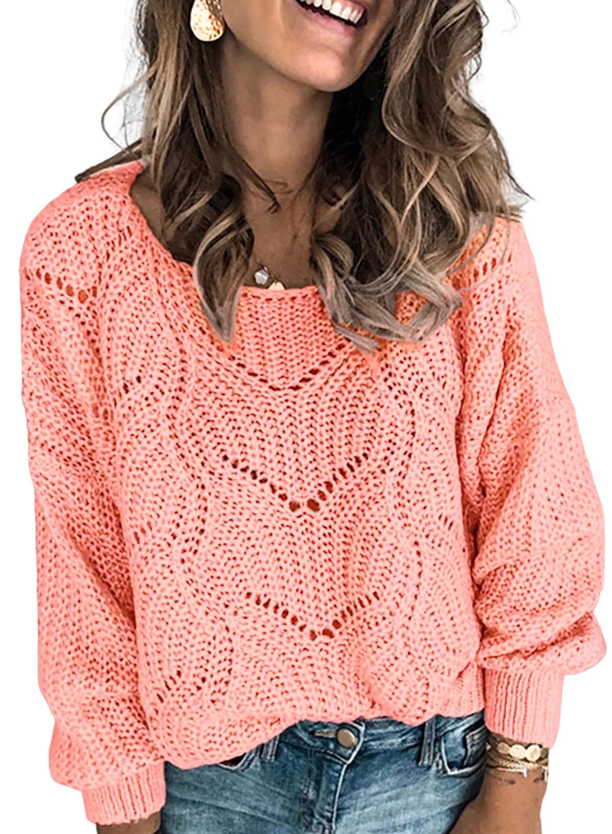 Dokotoo Women’s Knit Sweater – Elegant Crewneck Pullover