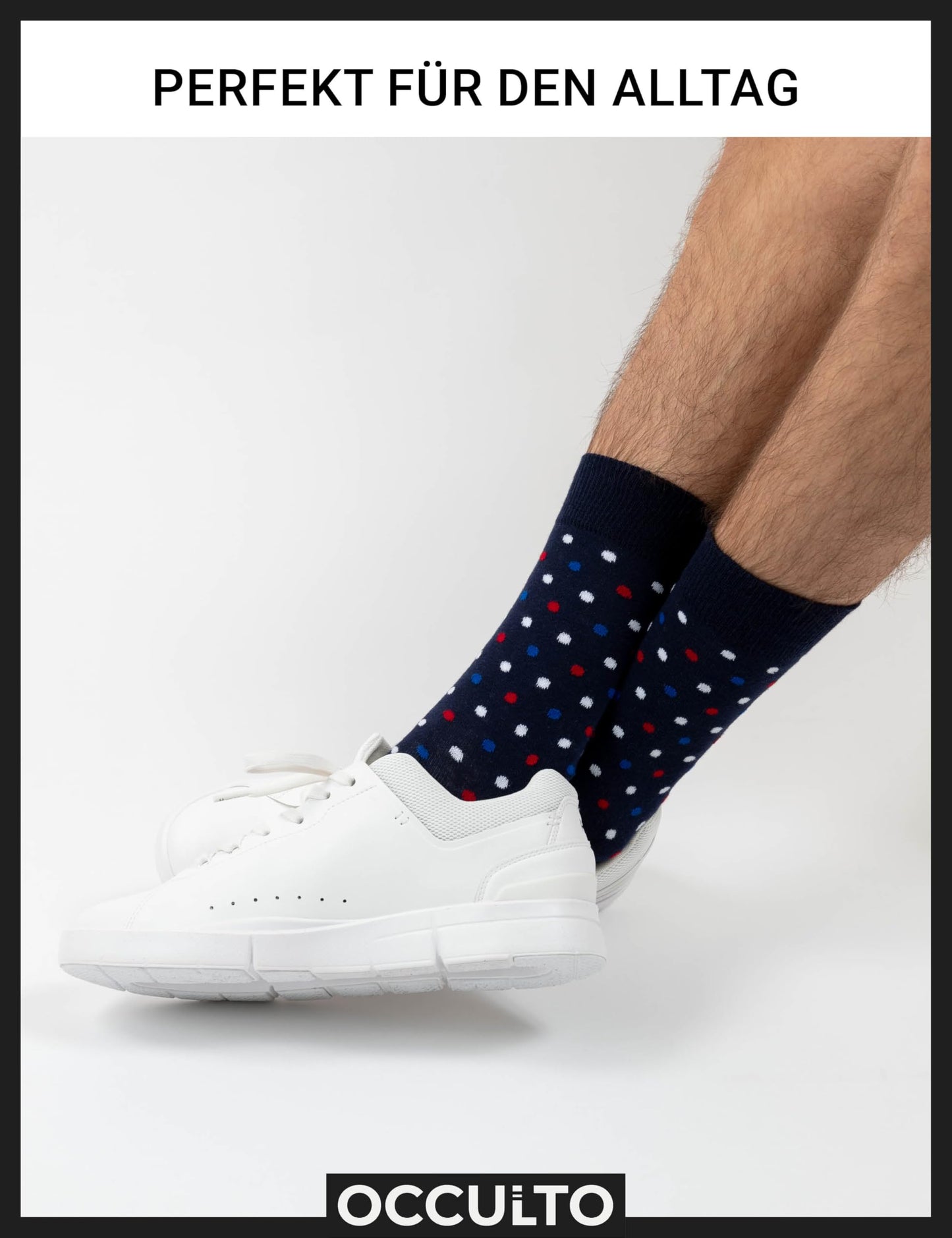 Colorful Men's Socks (6 Pairs) in Cotton
