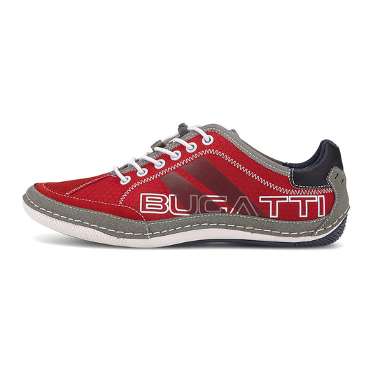 Bugatti Men’s Casual Sneaker – Soft Fit Memory Foam & Flexible Sole