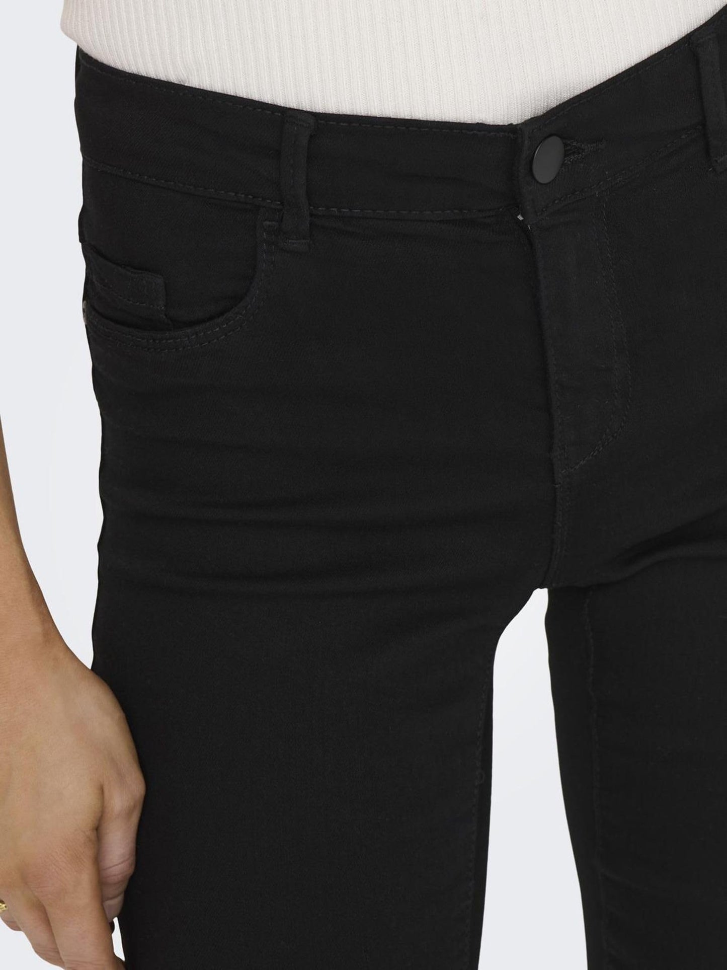 ONLY Women’s ONLRAIN Mid-Rise Skinny Fit Jeans