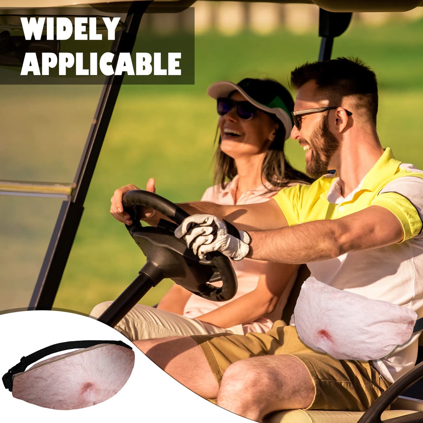 Weewooday Beer Belly Waist Bag – Hilarious Novelty Fanny Pack
