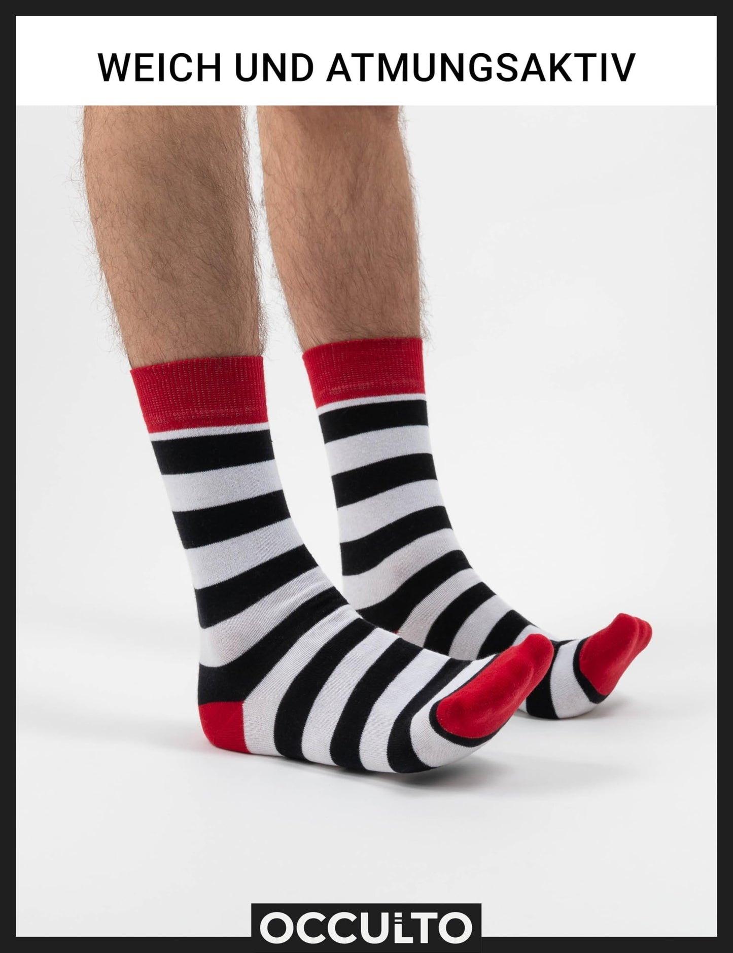 Colorful Men's Socks (6 Pairs) in Cotton