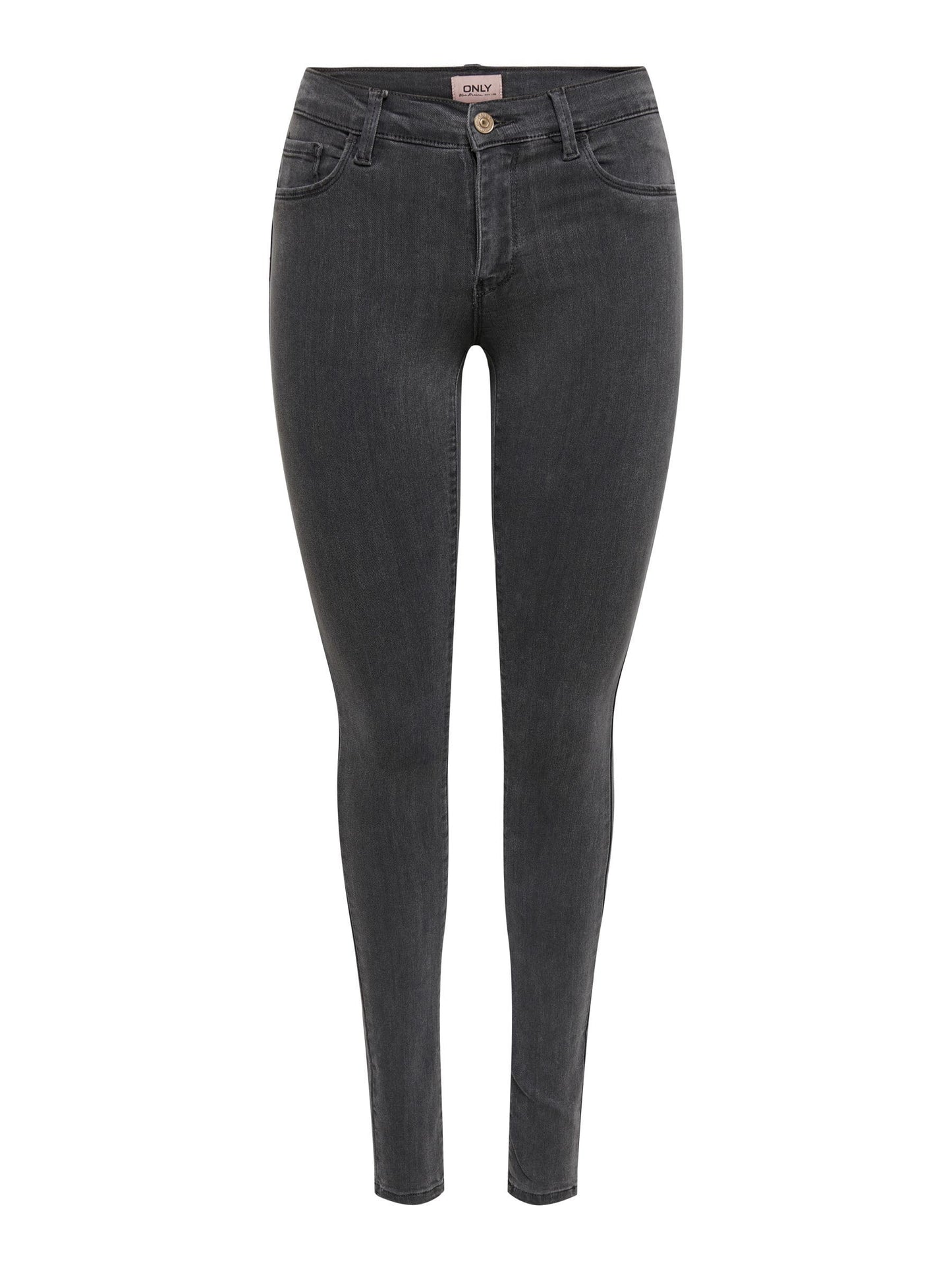 ONLY Women’s ONLRAIN Mid-Rise Skinny Fit Jeans