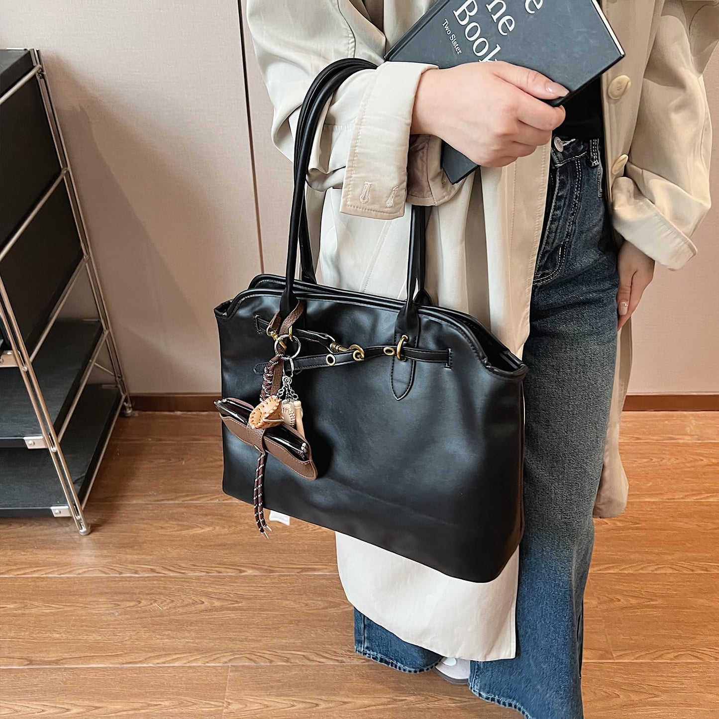 Unisoul Suede Handbag for Women