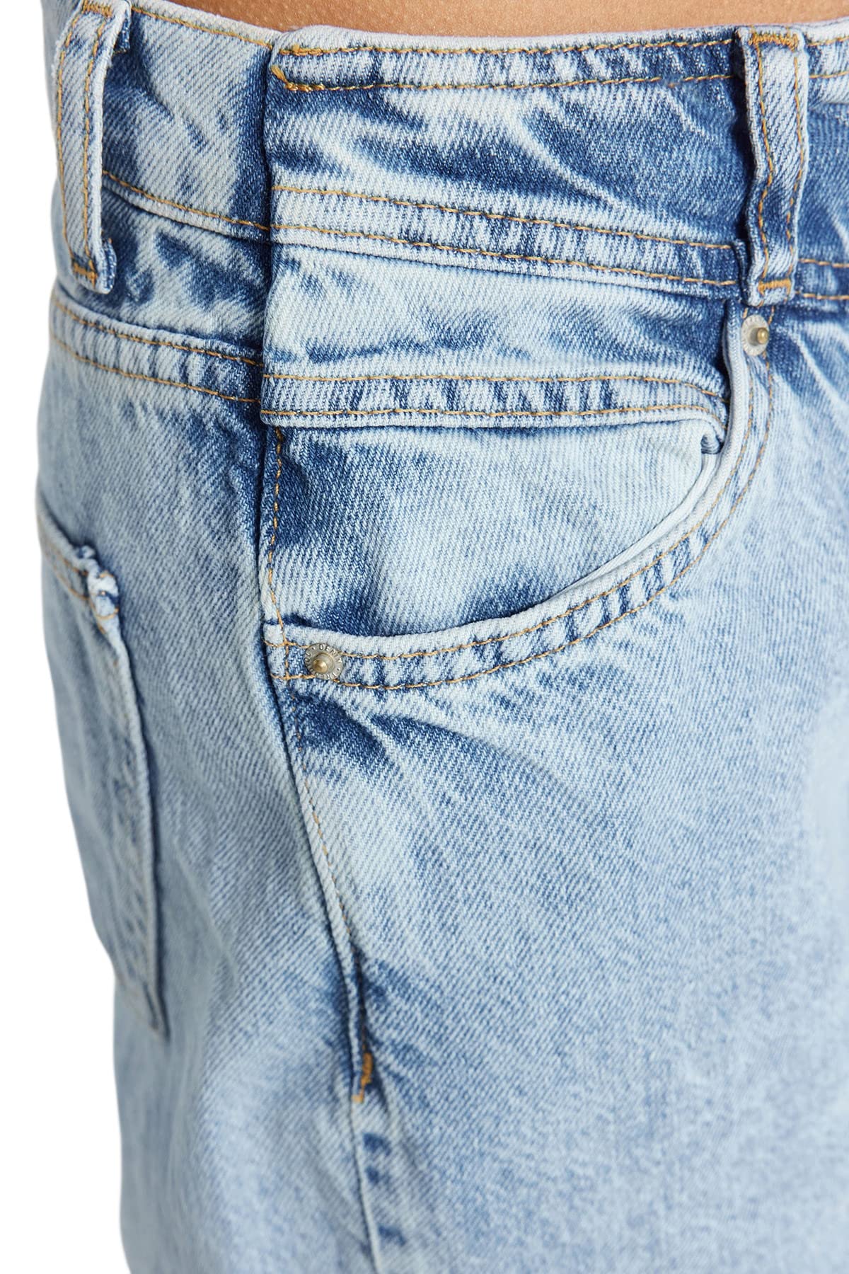 Trendyol Women’s 90s High Waist Wide Leg Jeans – 100% Cotton, Casual Fit