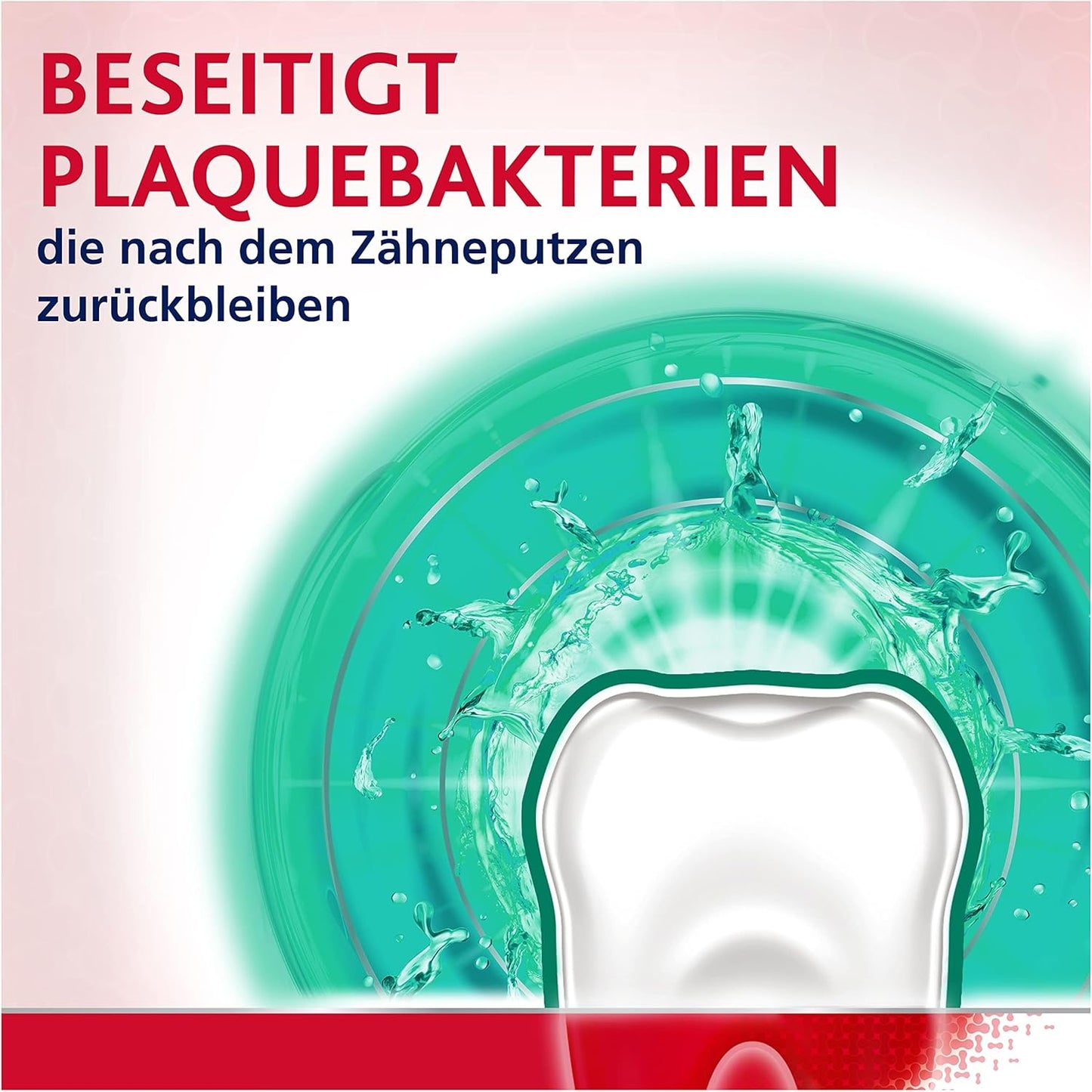 Parodontax Mundspülung Frische Minze, zur täglichen Zahnfleischpflgege, 4x 300ml