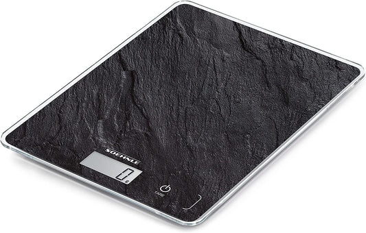 Soehnle Küchenwaage Page Compact 300 weiß, digitale Küchenwaage bis zu 5 kg Tragkraft, Waage mit leicht ablesbarer LCD-Anzeige, Digitalwaage mit Zuwiegefunktion