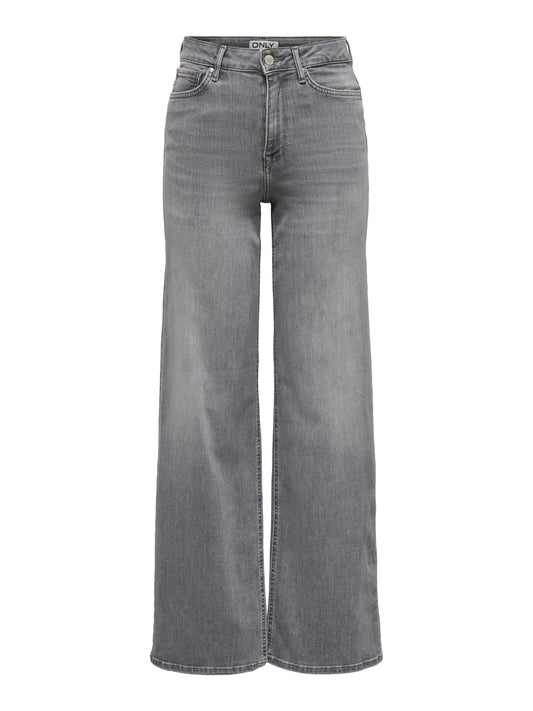 ONLY Women’s Wide Leg Jeans – High Waist, Relaxed Fit