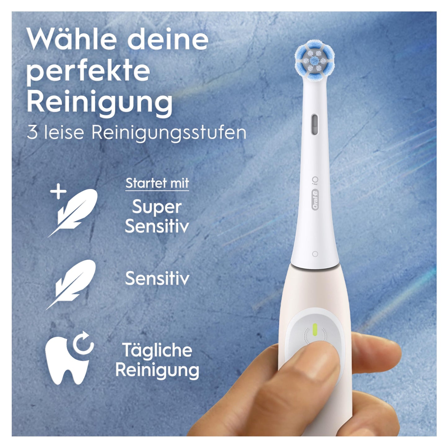 Oral-B PRO 3 3500 Elektrische Zahnbürste/Electric Toothbrush, 2 Aufsteckbürsten, mit 3 Putzmodi und visueller 360° Andruckkontrolle für Zahnpflege, Reiseetui, Geschenk Mann/Frau, schwarz