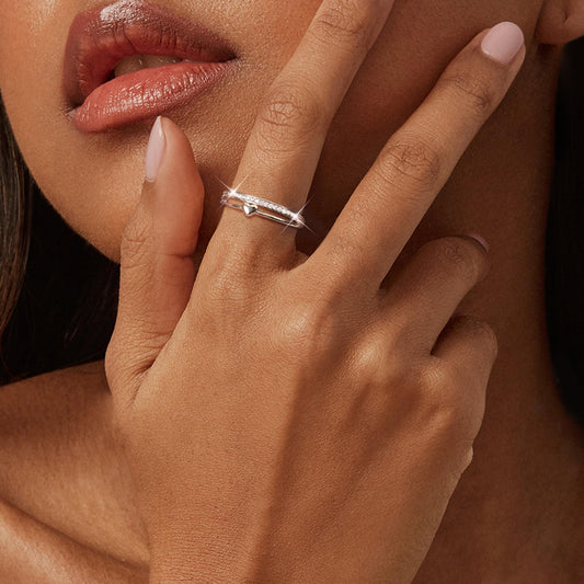 Adramata Adjustable Heart Ring