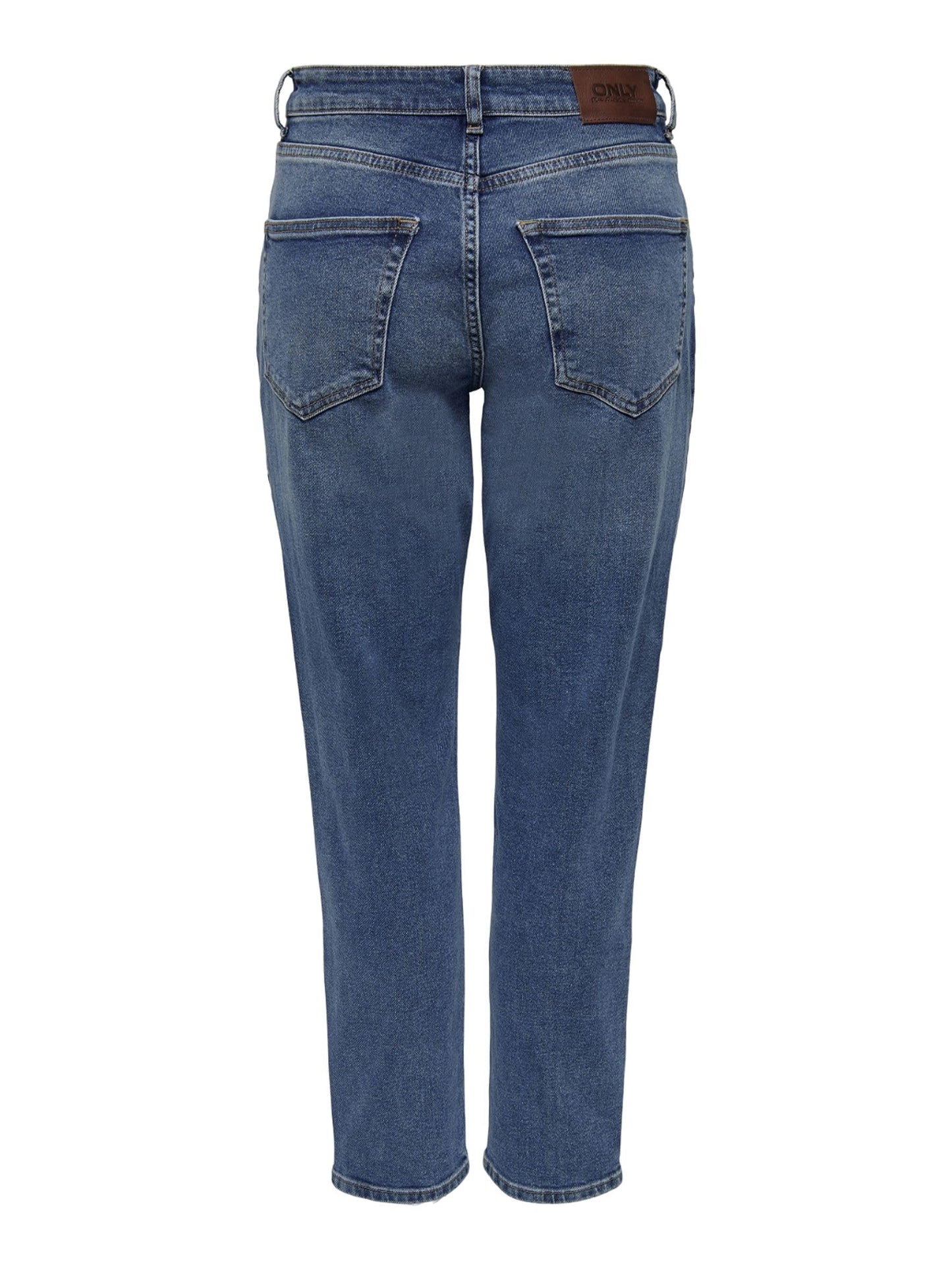 Women’s ONLVENEDA Mom Jeans – High Waist Ankle-Length Denim