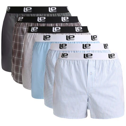 Lower East Men’s Boxer Shorts (6-Pack)