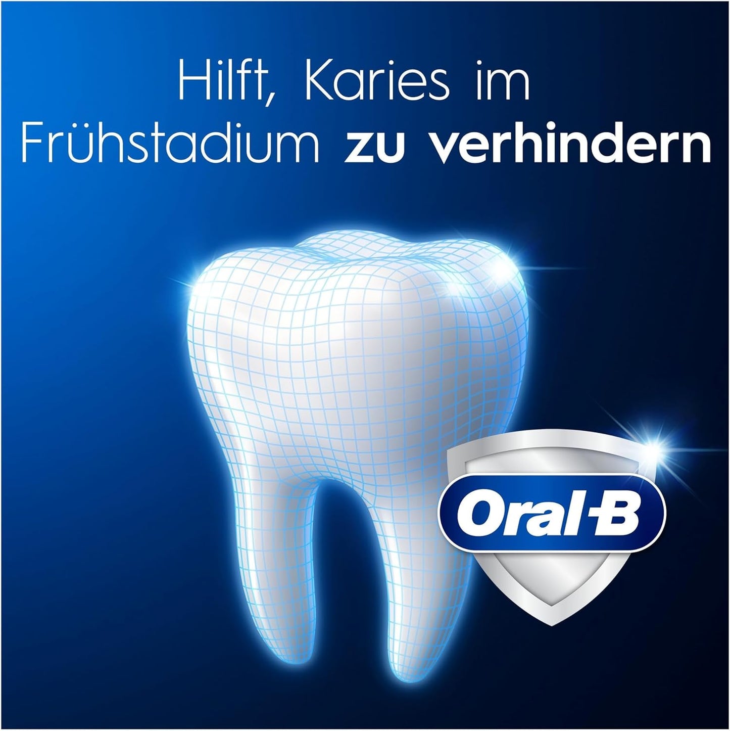 Oral-B Pro-Expert Advanced Zahncreme, 24 Stunden Plaque-Vorbeugung, Grüne Minze, Made in Germany, Zahnpasta, 4x 75 ml Pack