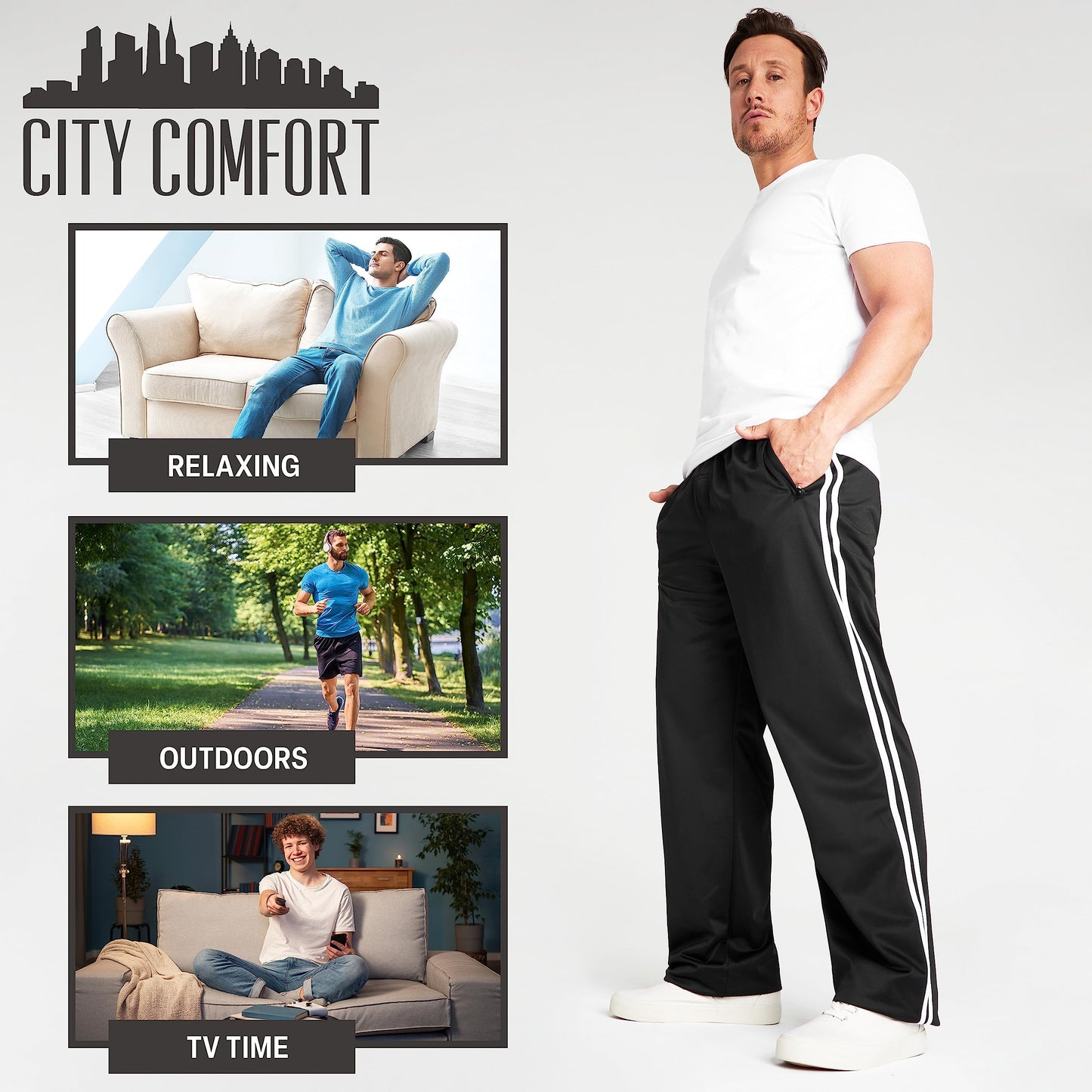 CityComfort Men’s Jogging Pants