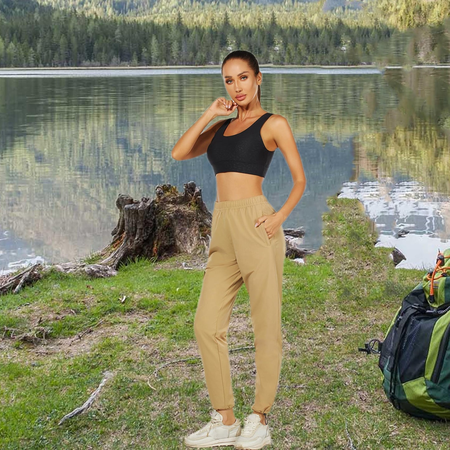 Women’s Lightweight Outdoor Hiking Pants – Quick-Dry, UV Protection