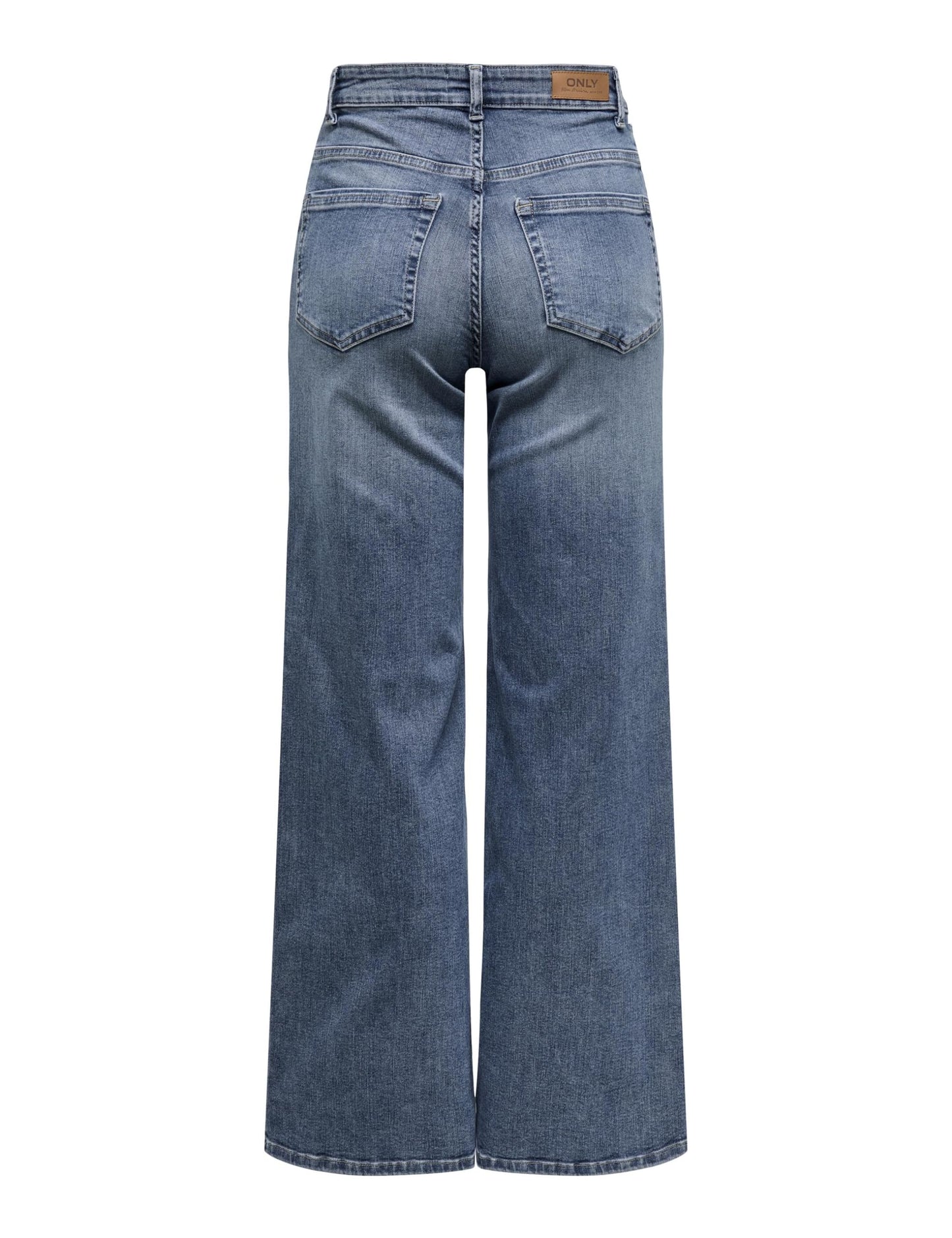 ONLY Women’s High Waist Wide Leg Jeans