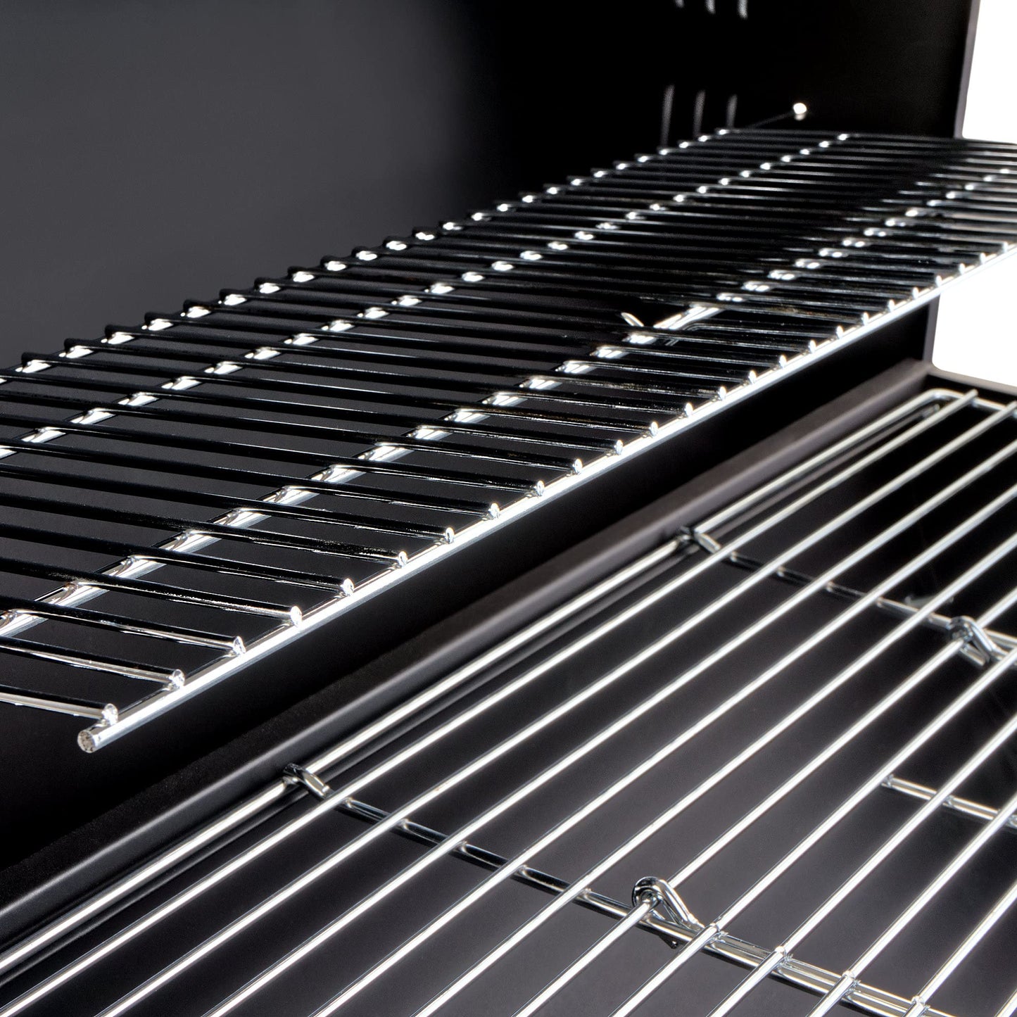 BBQ-TORO charcoal grill truck | Premium charcoal grill cart, smoker, barbecue grill with lid, warm holder rack, foldable storage and much more
