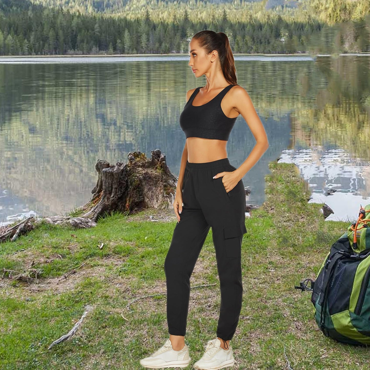 Women’s Lightweight Outdoor Hiking Pants – Quick-Dry, UV Protection