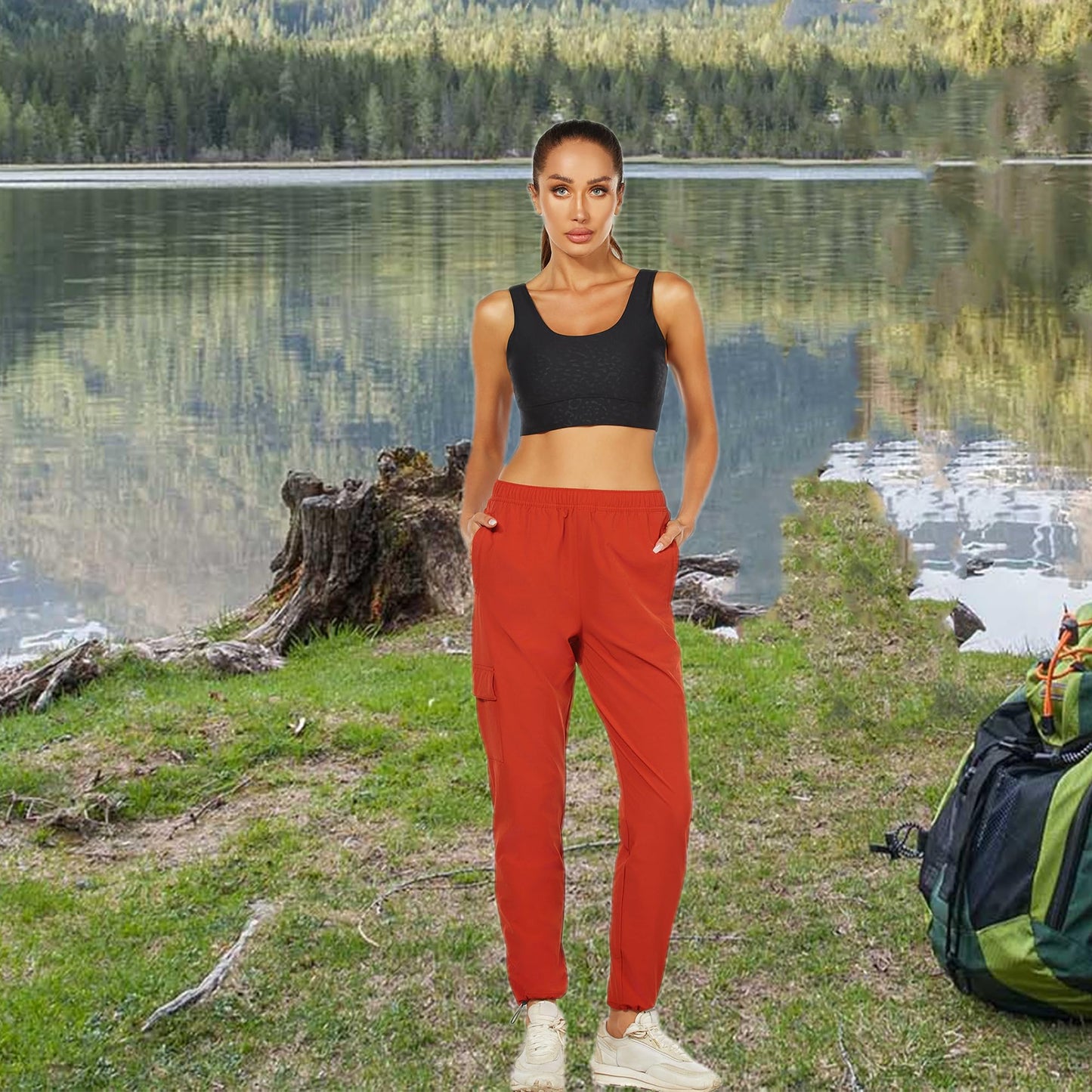 Women’s Lightweight Outdoor Hiking Pants – Quick-Dry, UV Protection