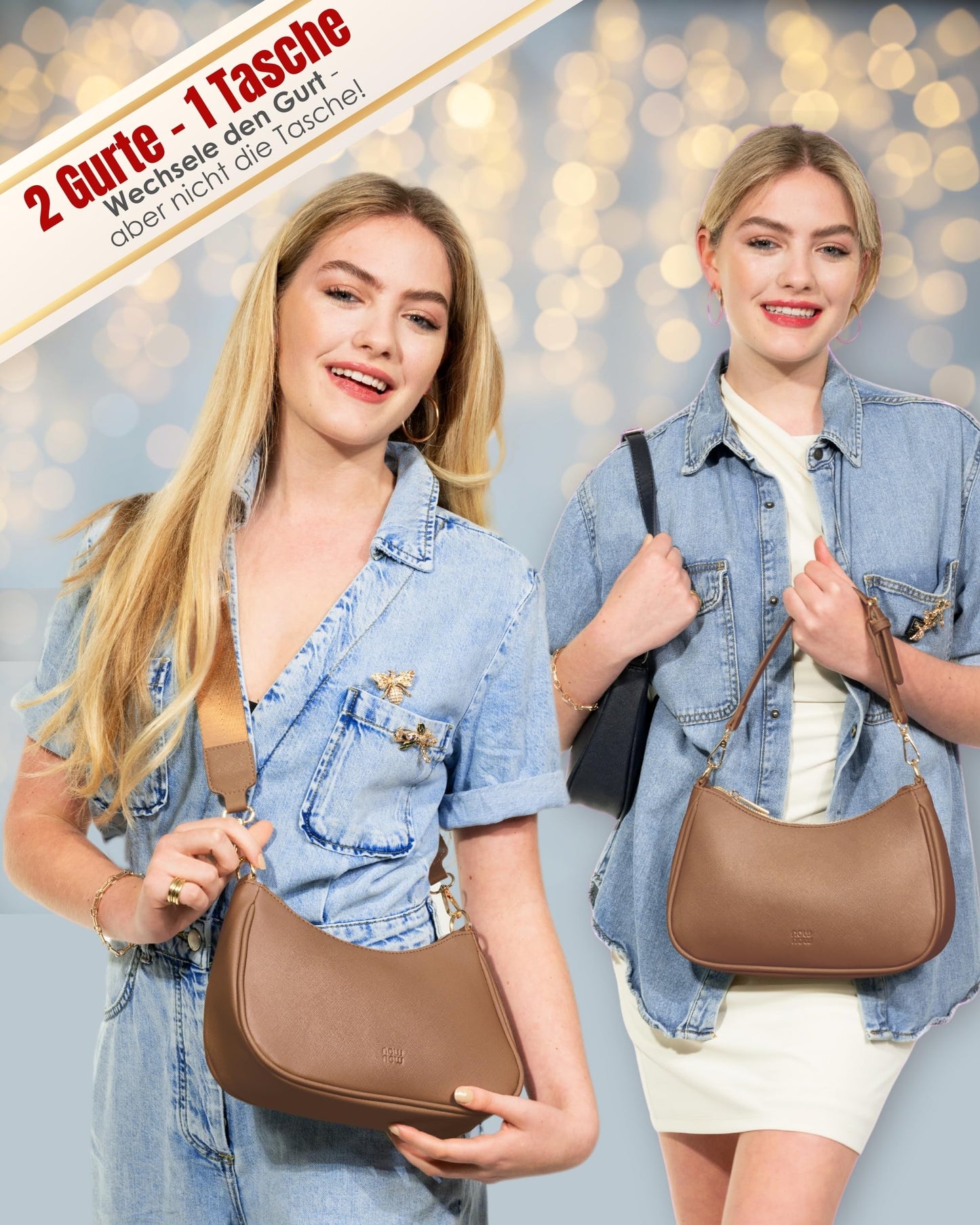 Y2K Half Moon Crossbody Bag for Women